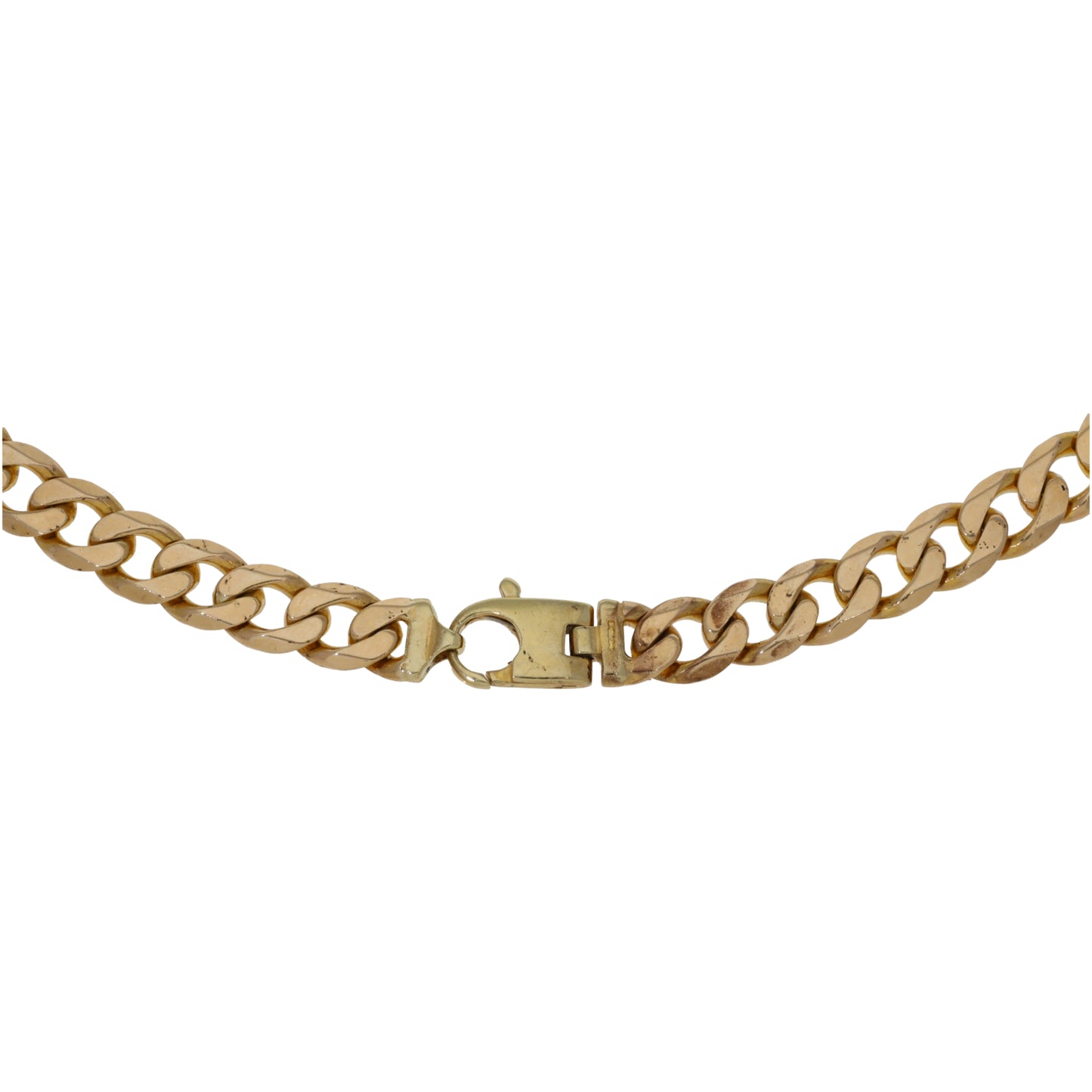 9ct Gold Curb Chain 24"