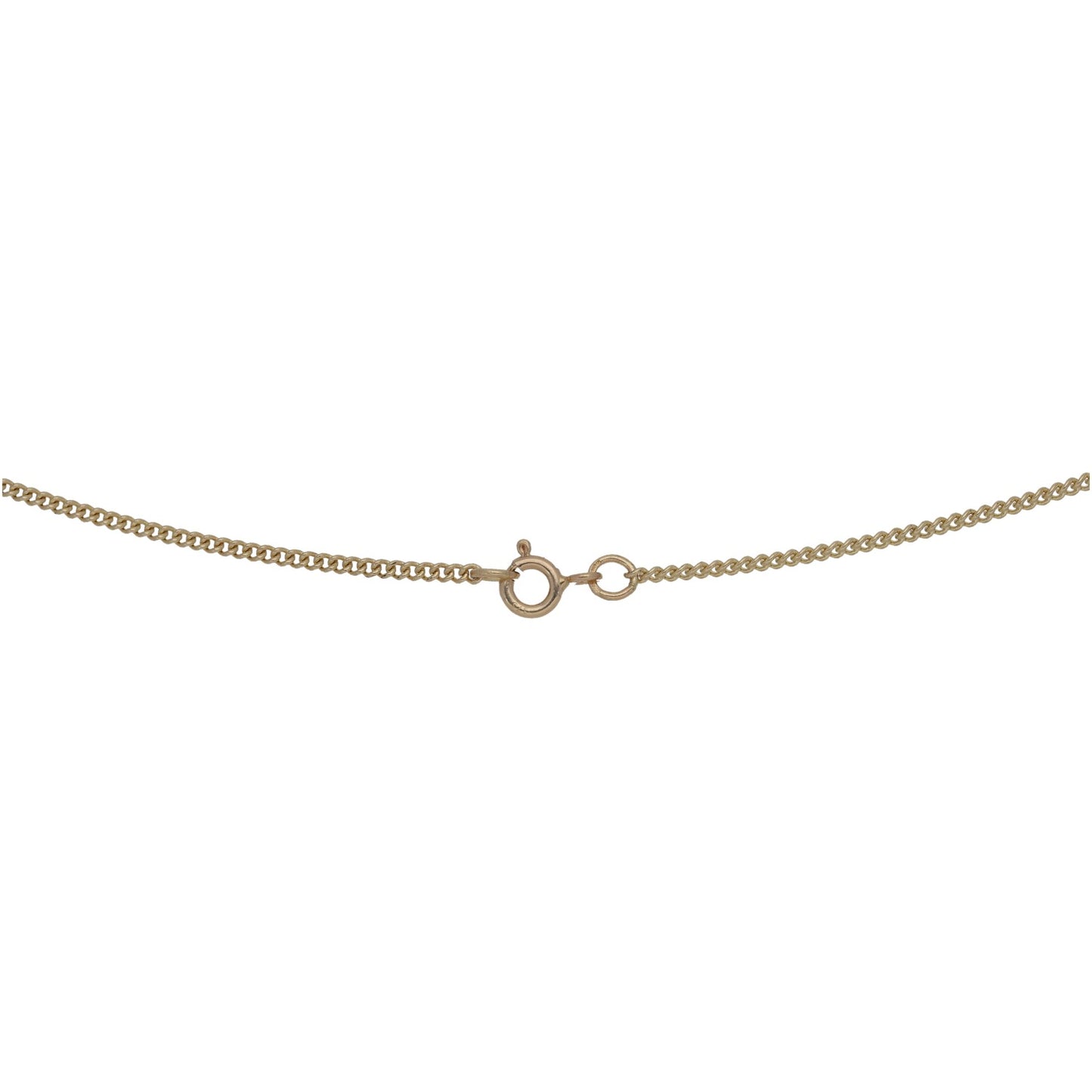 9ct Gold Curb Chain 20"