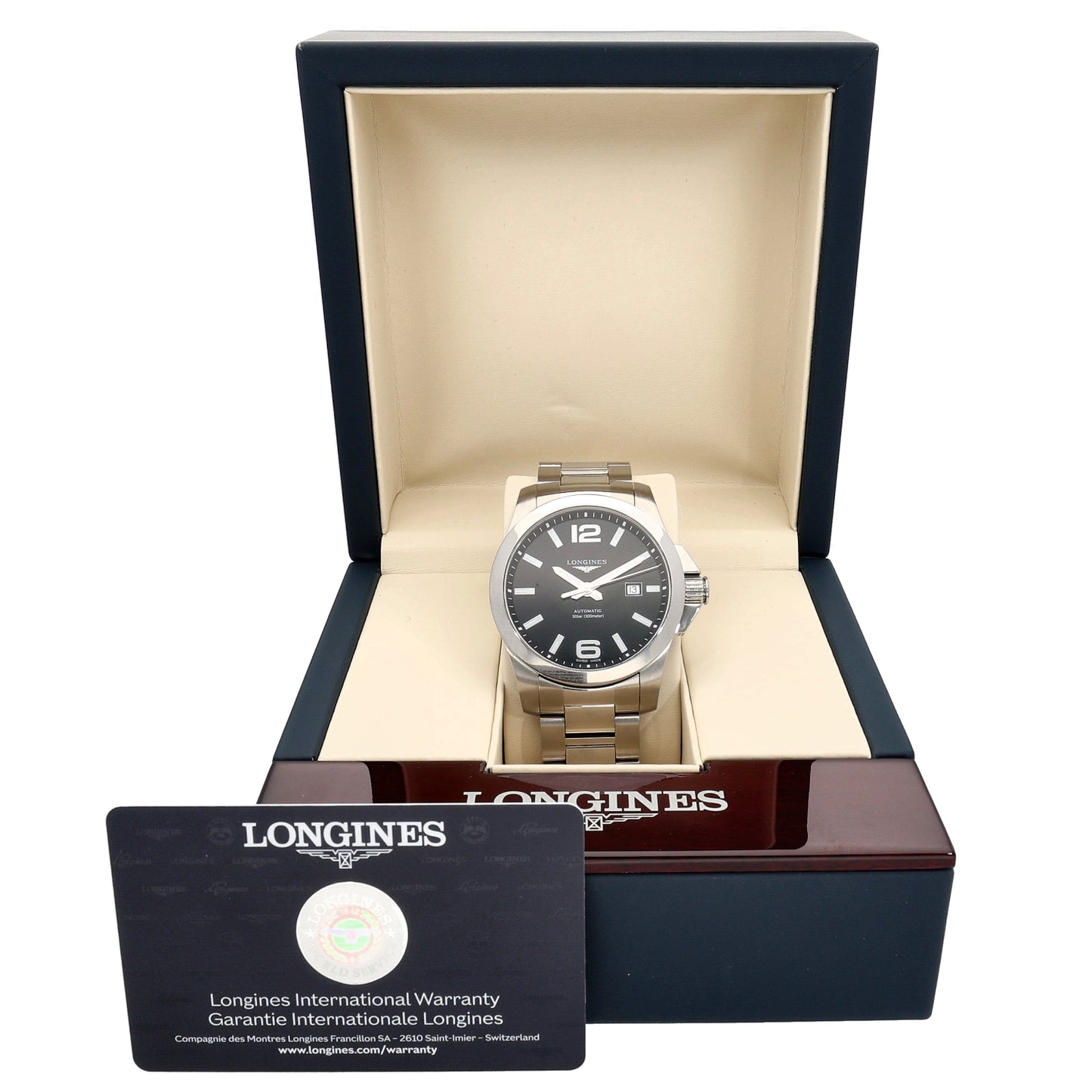 Longines Conquest L3.778.4 43mm Stainless Steel Watch
