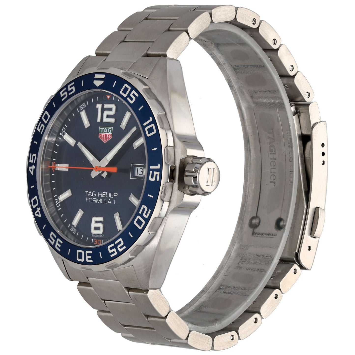 Tag Heuer Formula 1 WAZ1010 43mm Stainless Steel Watch