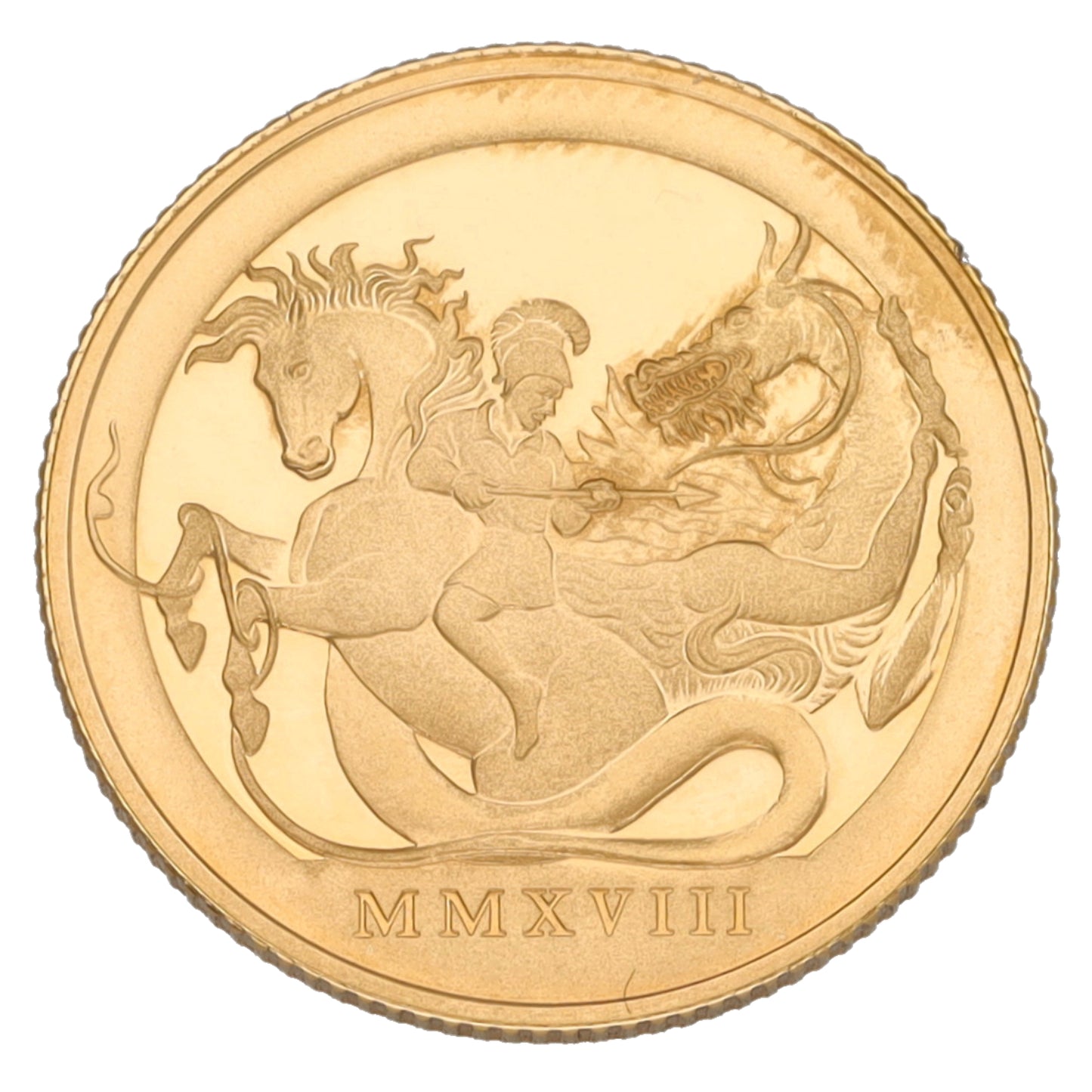 22ct Gold Queen Elizabeth II Full Sovereign Coin 2018
