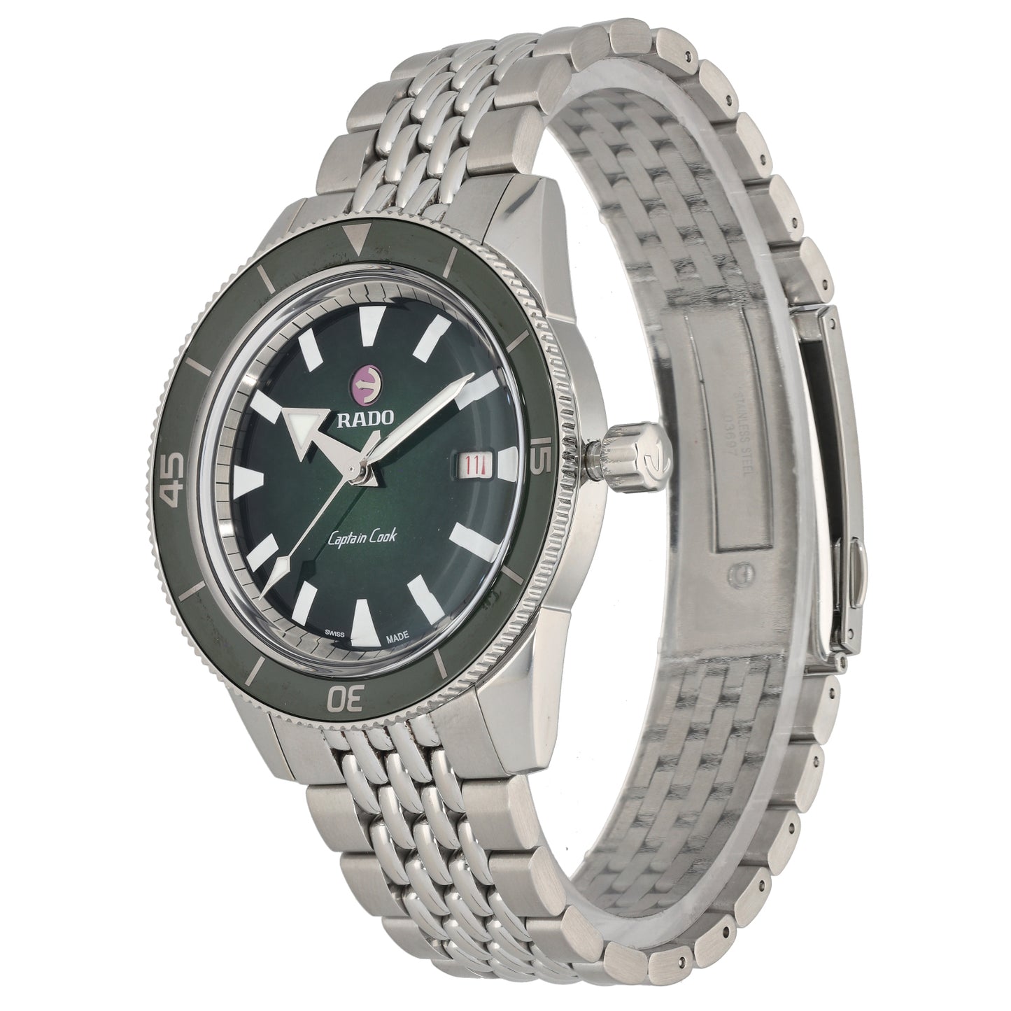 Rado Captain Cook 763.0505.3 42mm Stainless Steel Watch