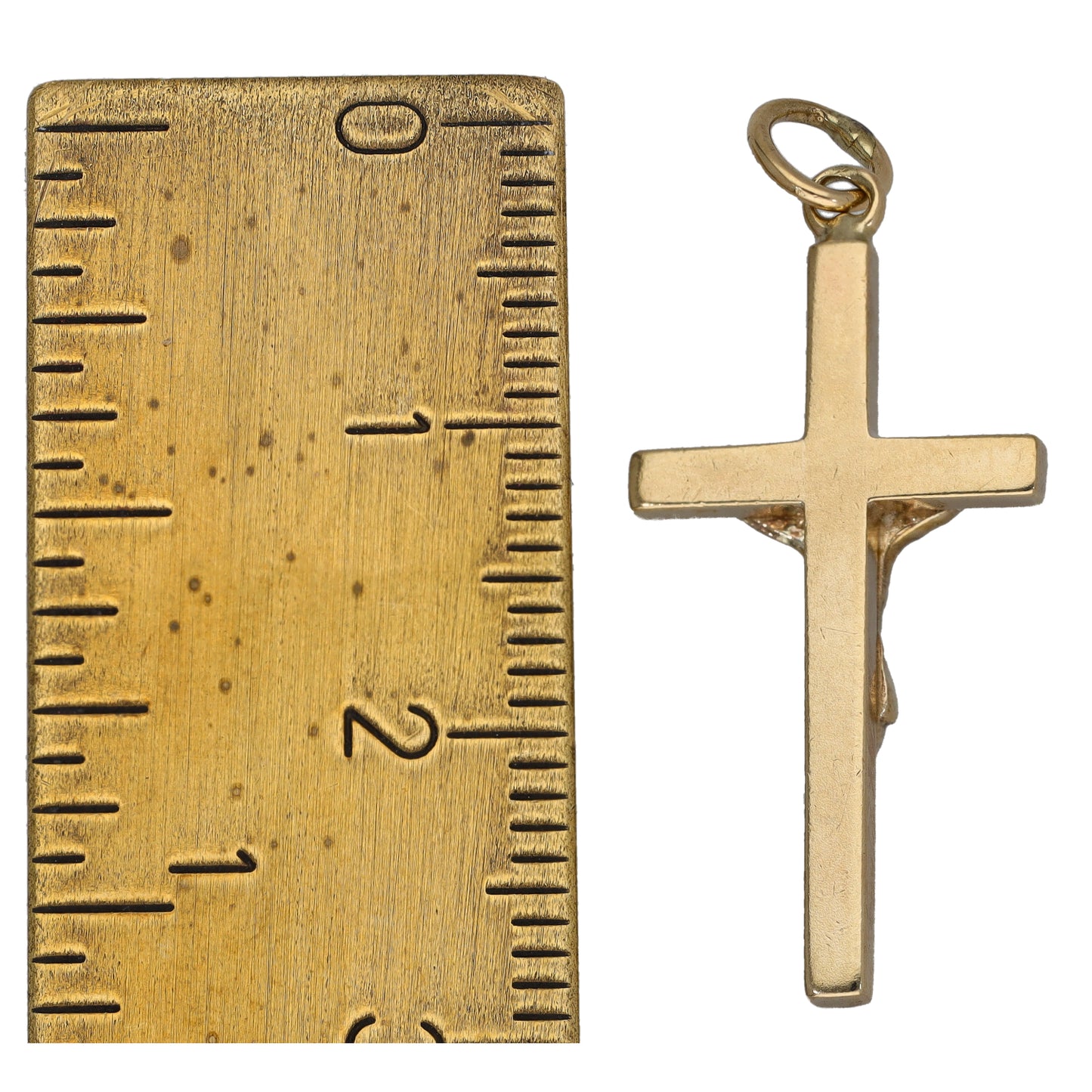 9ct Gold Crucifix Pendant