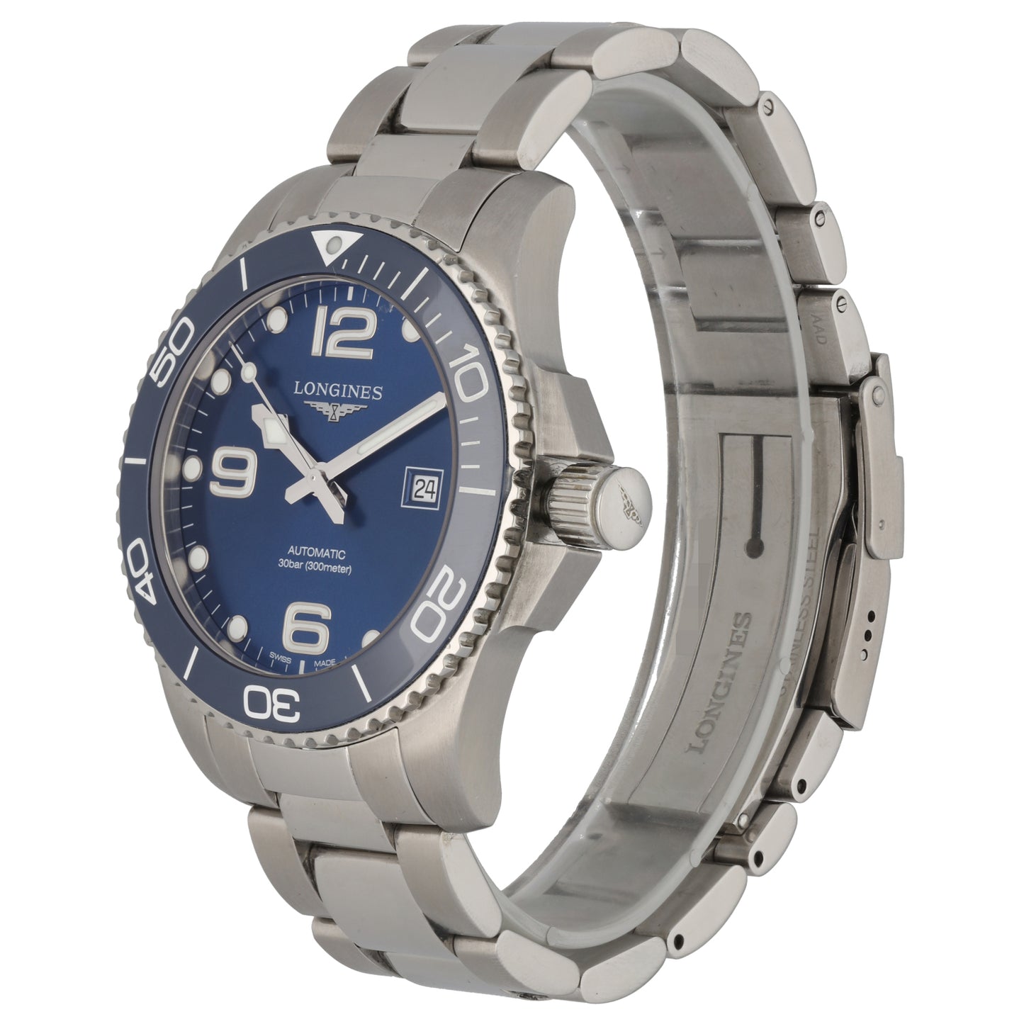 Longines Hydro Conquest L3.782.4 43mm Stainless Steel Watch