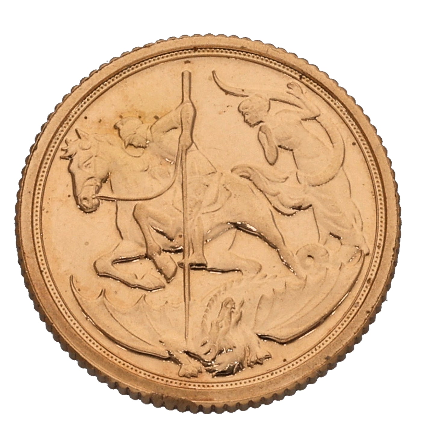 22ct Gold Queen Elizabeth II Quarter Sovereign Coin 2022