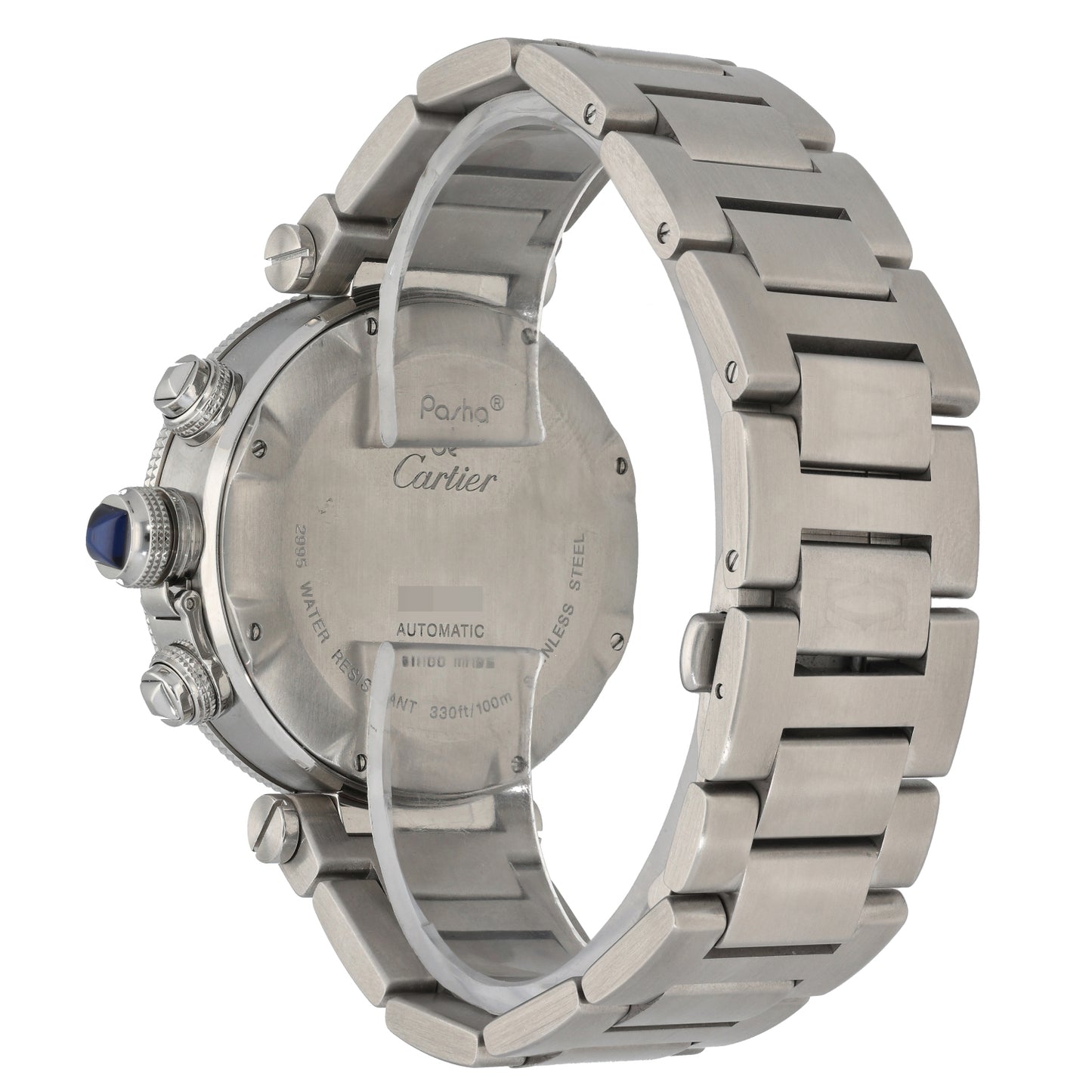 Cartier Pasha 2995 42mm Stainless Steel Watch