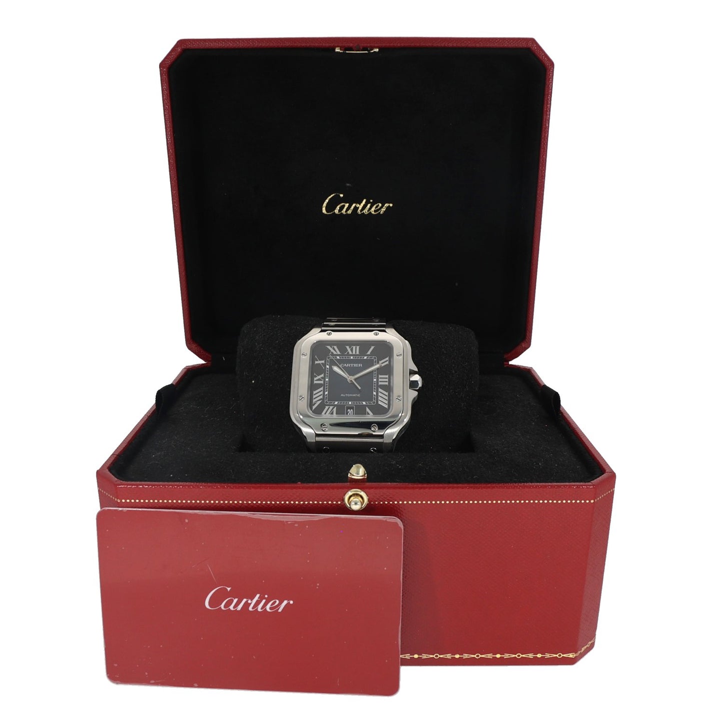 Cartier Santos De Cartier WSSA0030 39.8mm Stainless Steel Watch