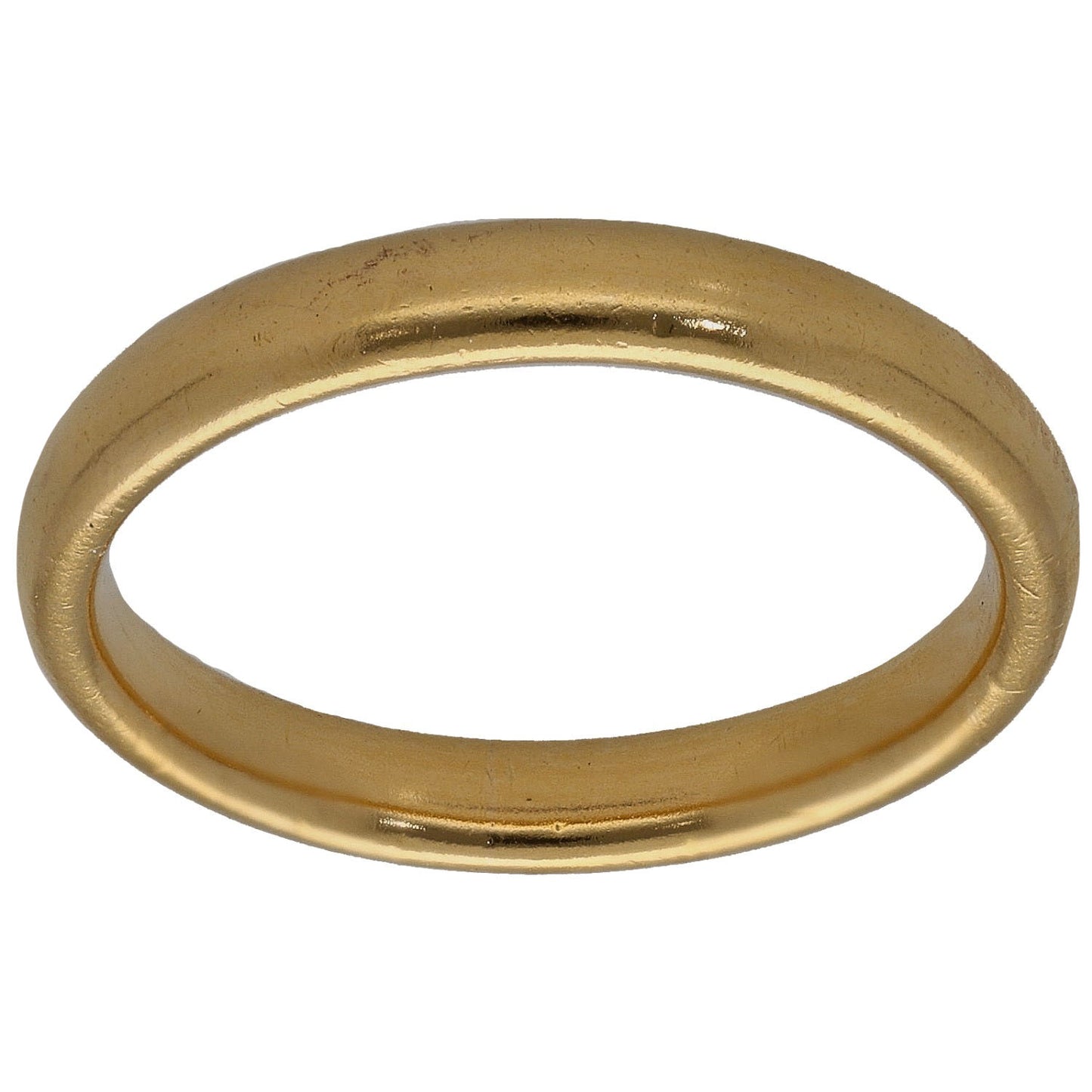 22ct Gold Plain Wedding Ring Size M