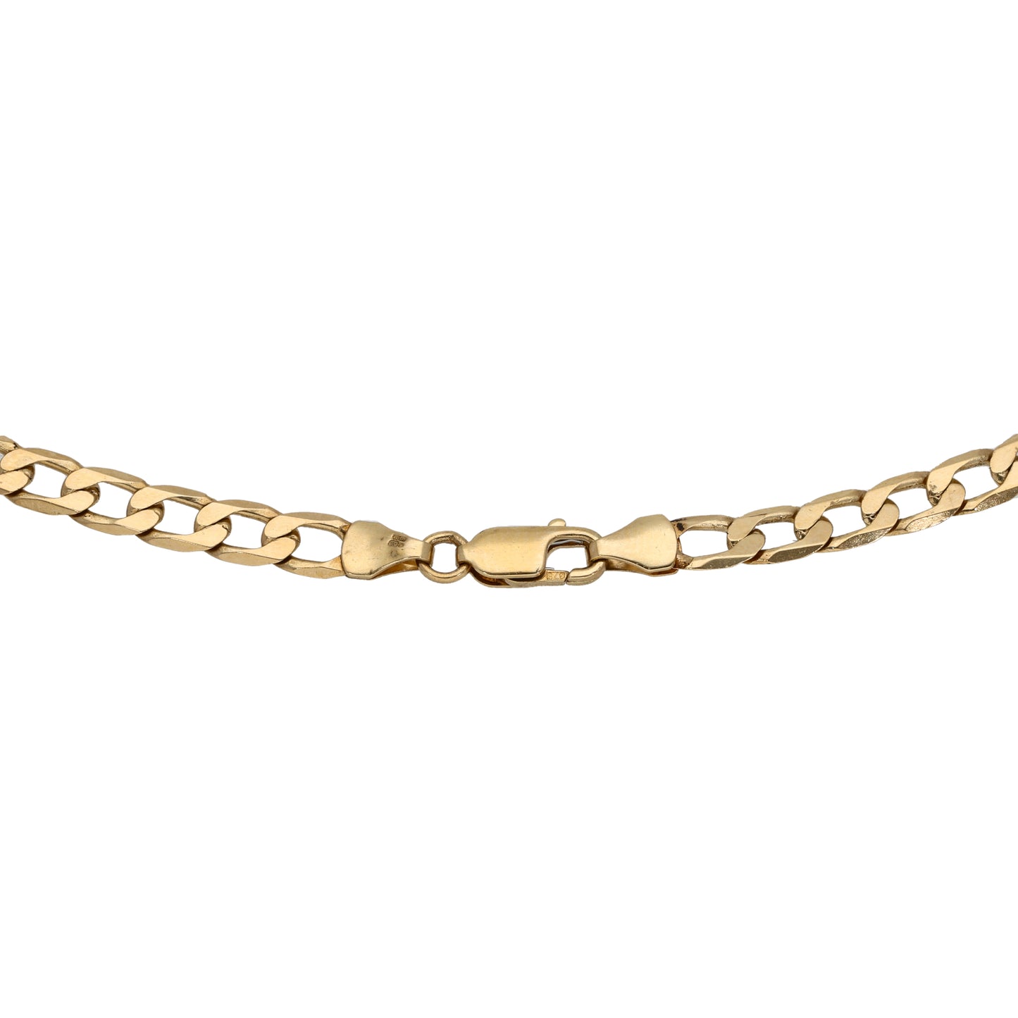 9ct Gold Curb Chain 20"