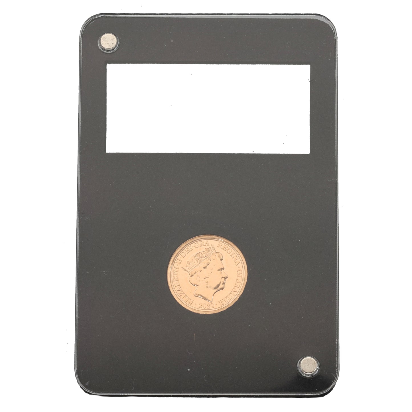 22ct Gold Queen Elizabeth II Quarter Sovereign Coin 2022