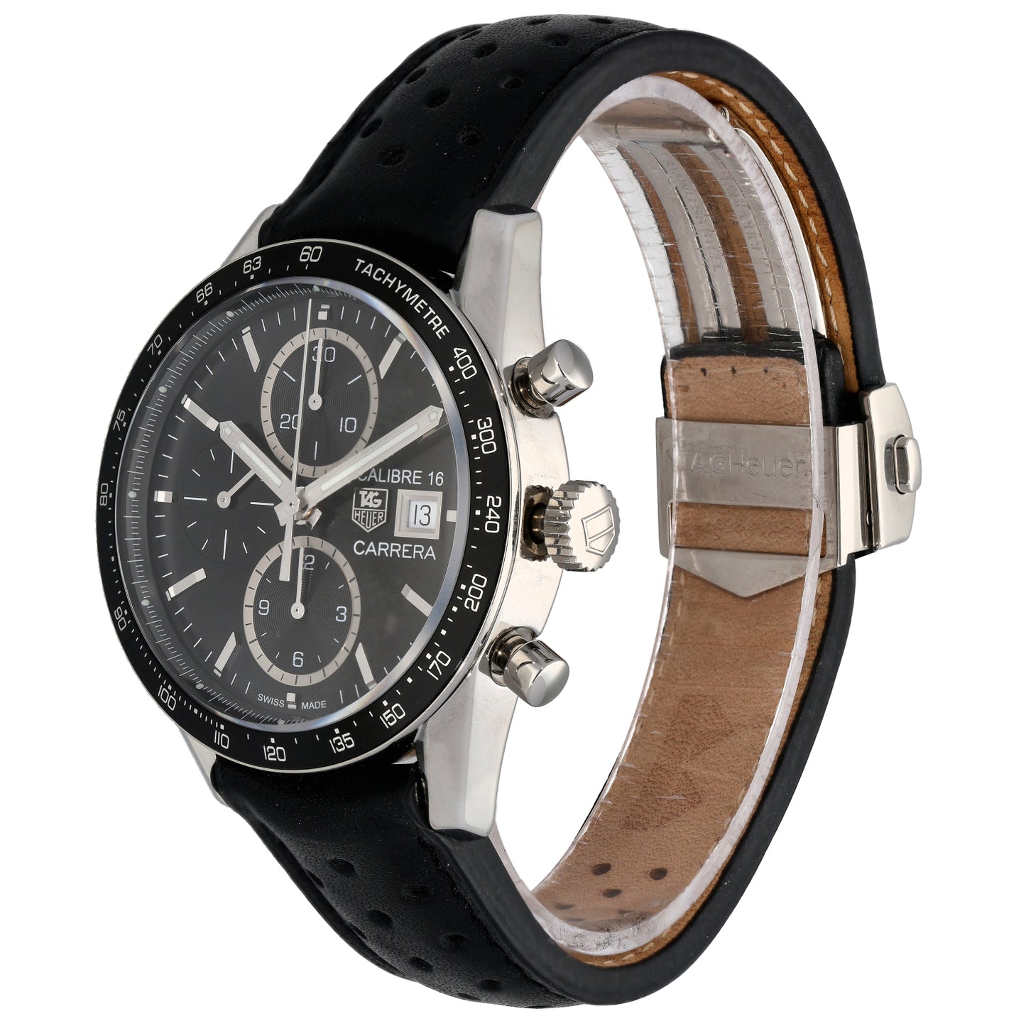 Tag Heuer Carrera CV201AJ-0 41mm Stainless Steel Watch