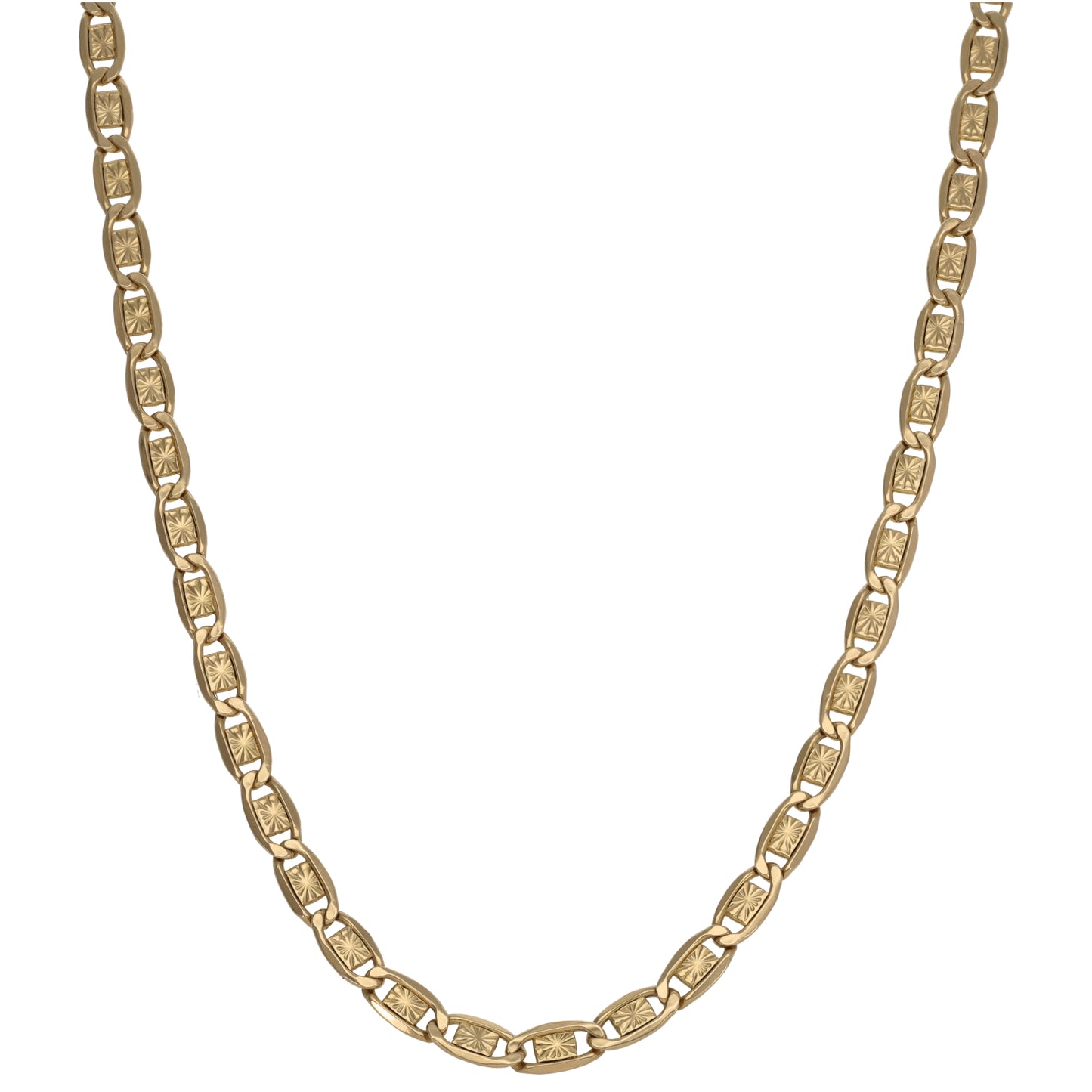 14ct Gold Anchor Chain 22"