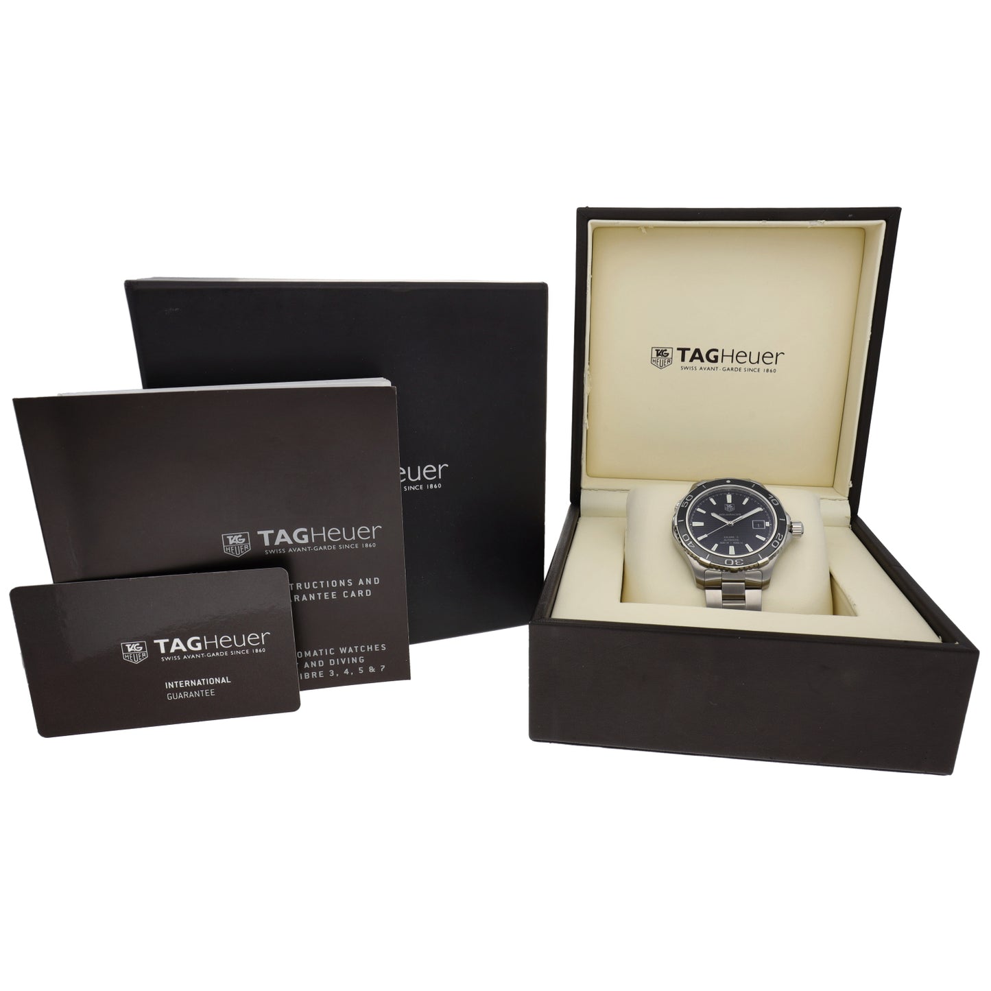 Tag Heuer Aquaracer WAK2110 41mm Stainless Steel Watch