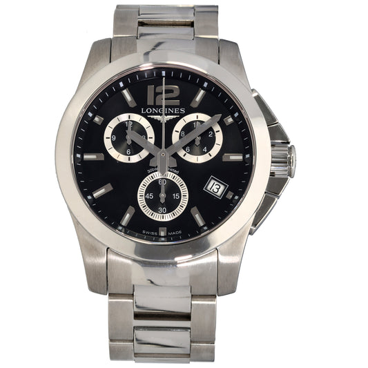 Longines Conquest L3.660.4 41mm Stainless Steel Watch