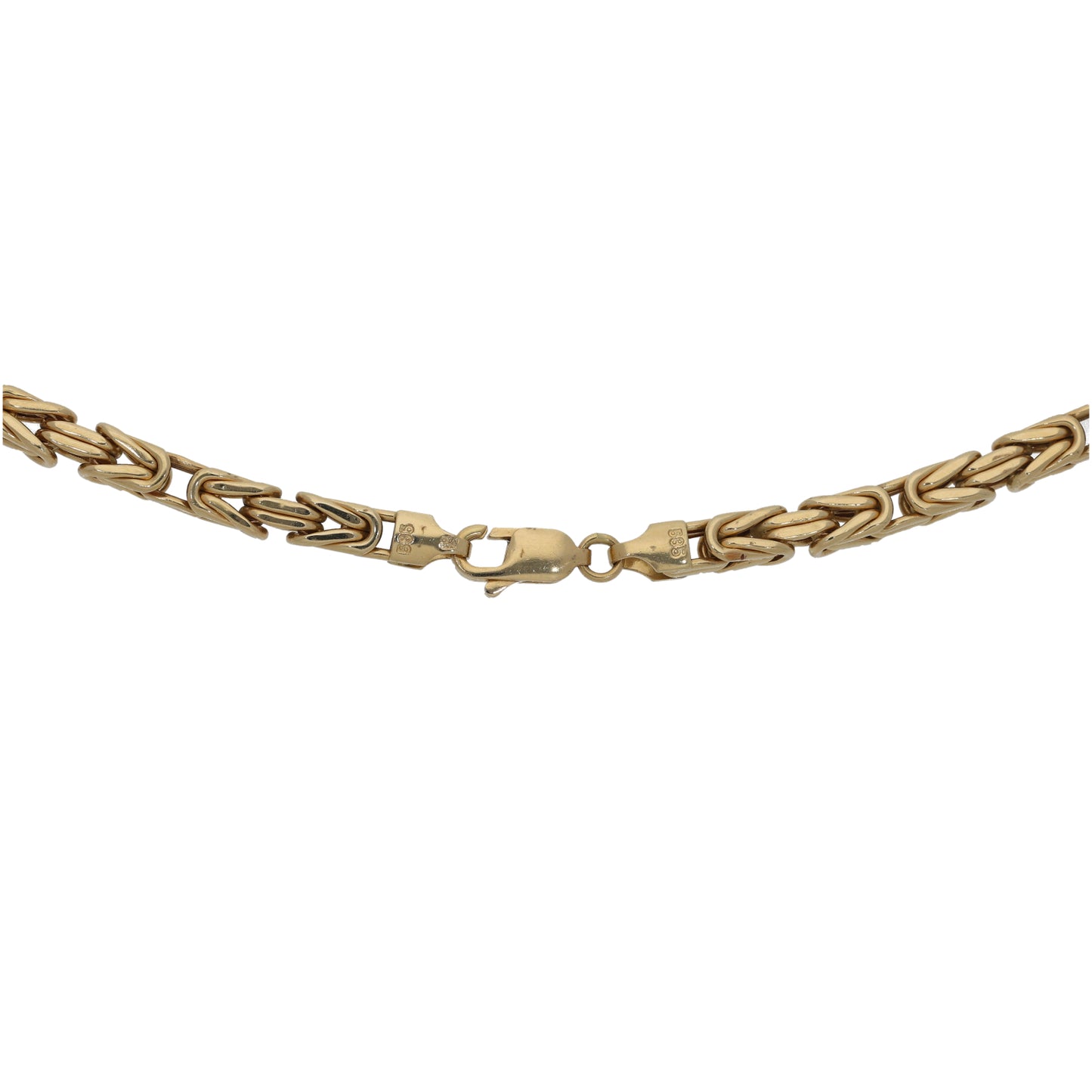 14ct Gold Byzantine Chain 26"