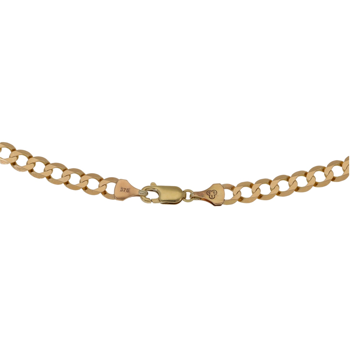 9ct Gold Curb Chain 20"
