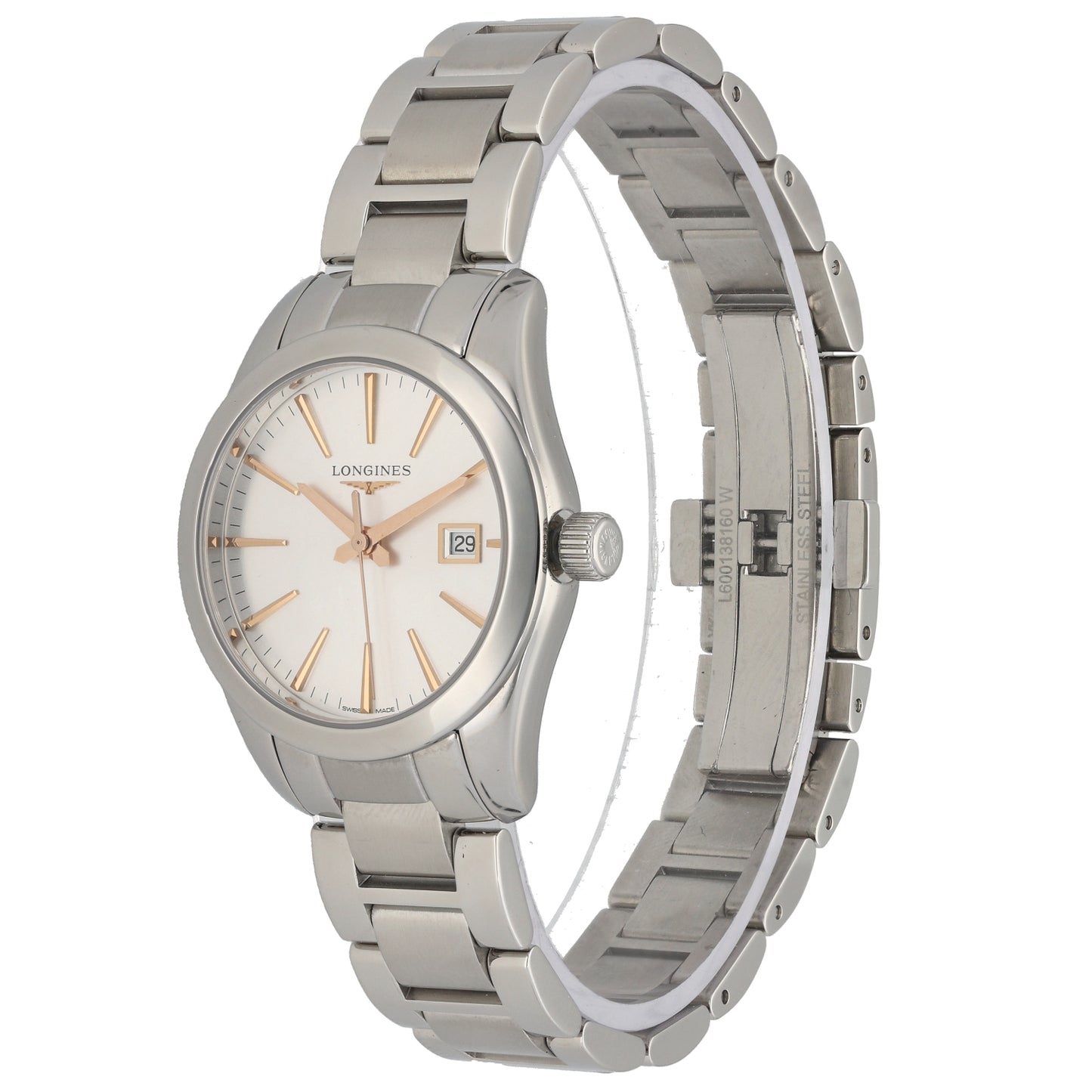 Longines Conquest Classic L2.286.4 29.5mm Stainless Steel Watch