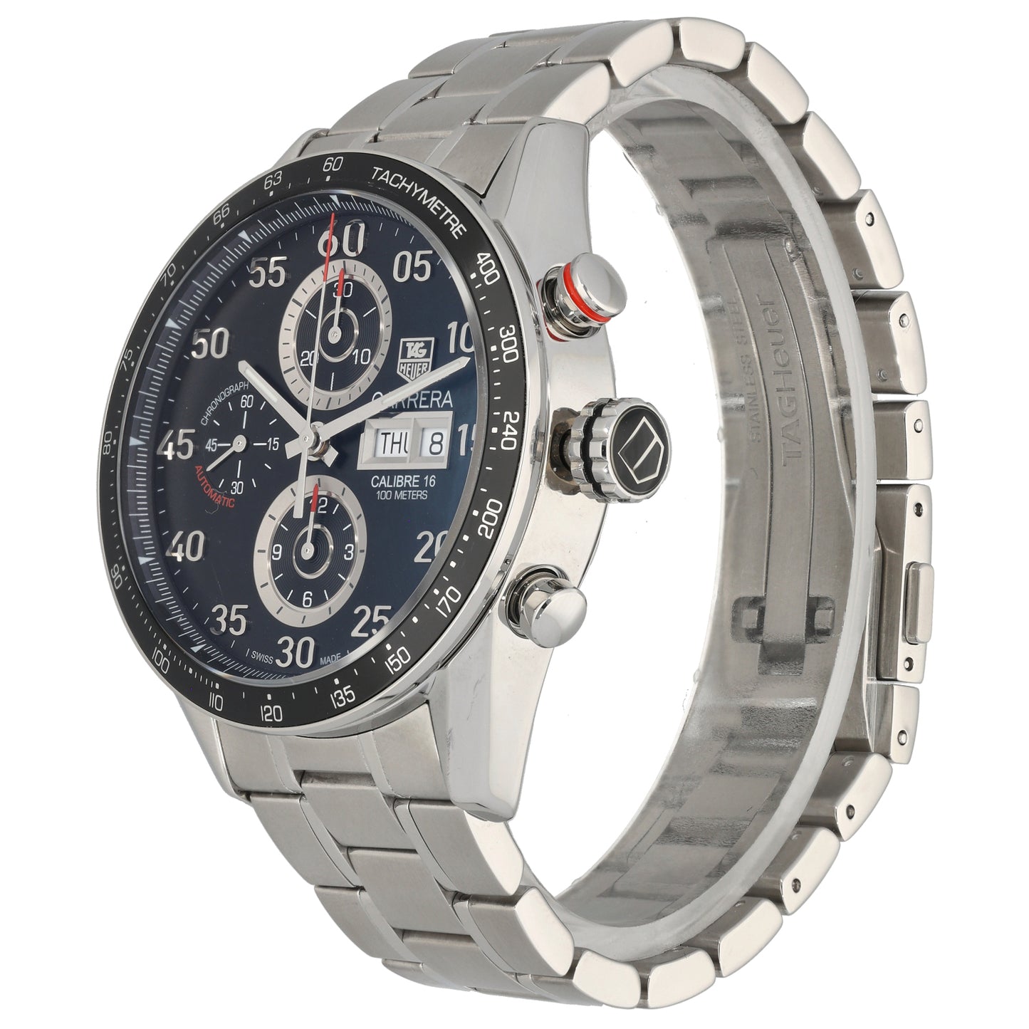 Tag Heuer Carrera CV2A10 43mm Stainless Steel Watch