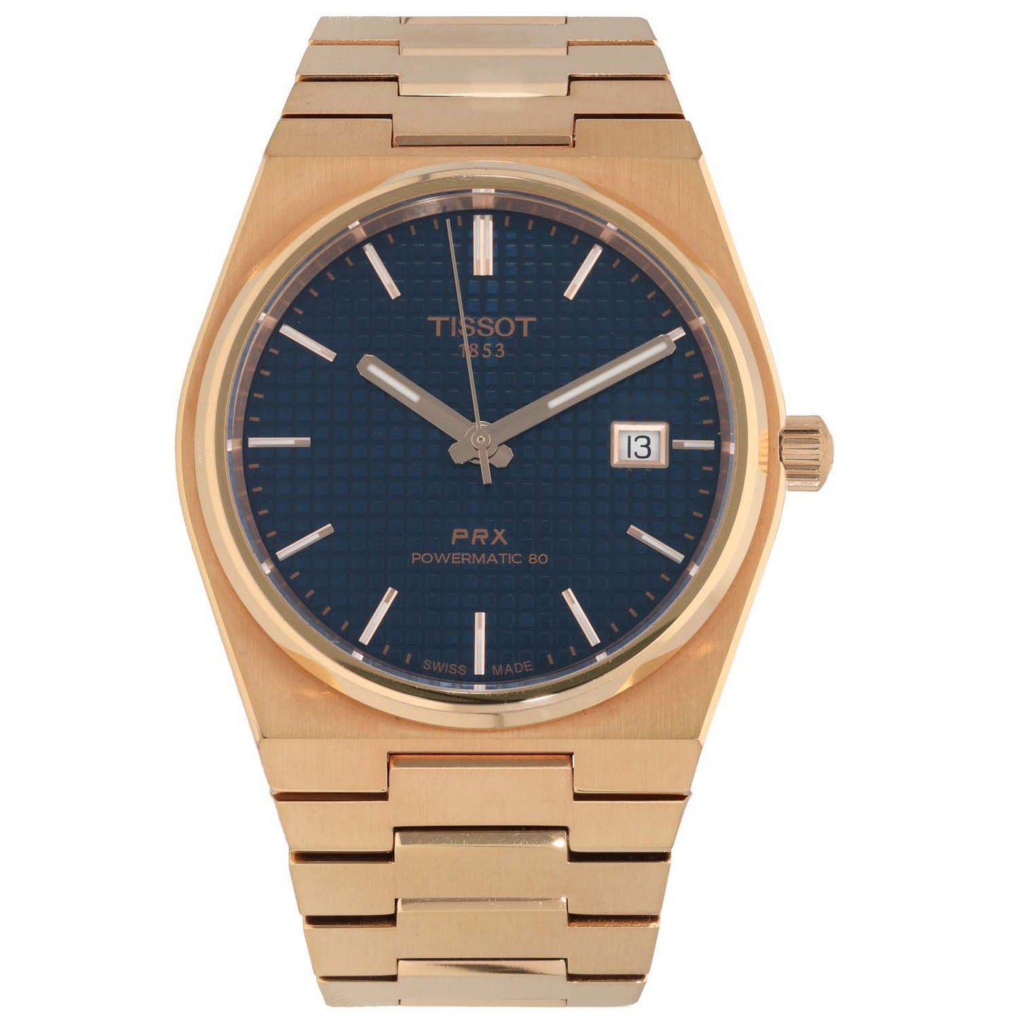 Tissot PRX Powermatic 80 T137407A 40mm Gold Plated Watch