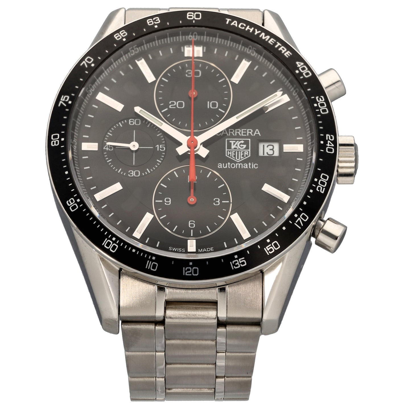 Tag Heuer Carrera CV2014-2 41mm Stainless Steel Watch