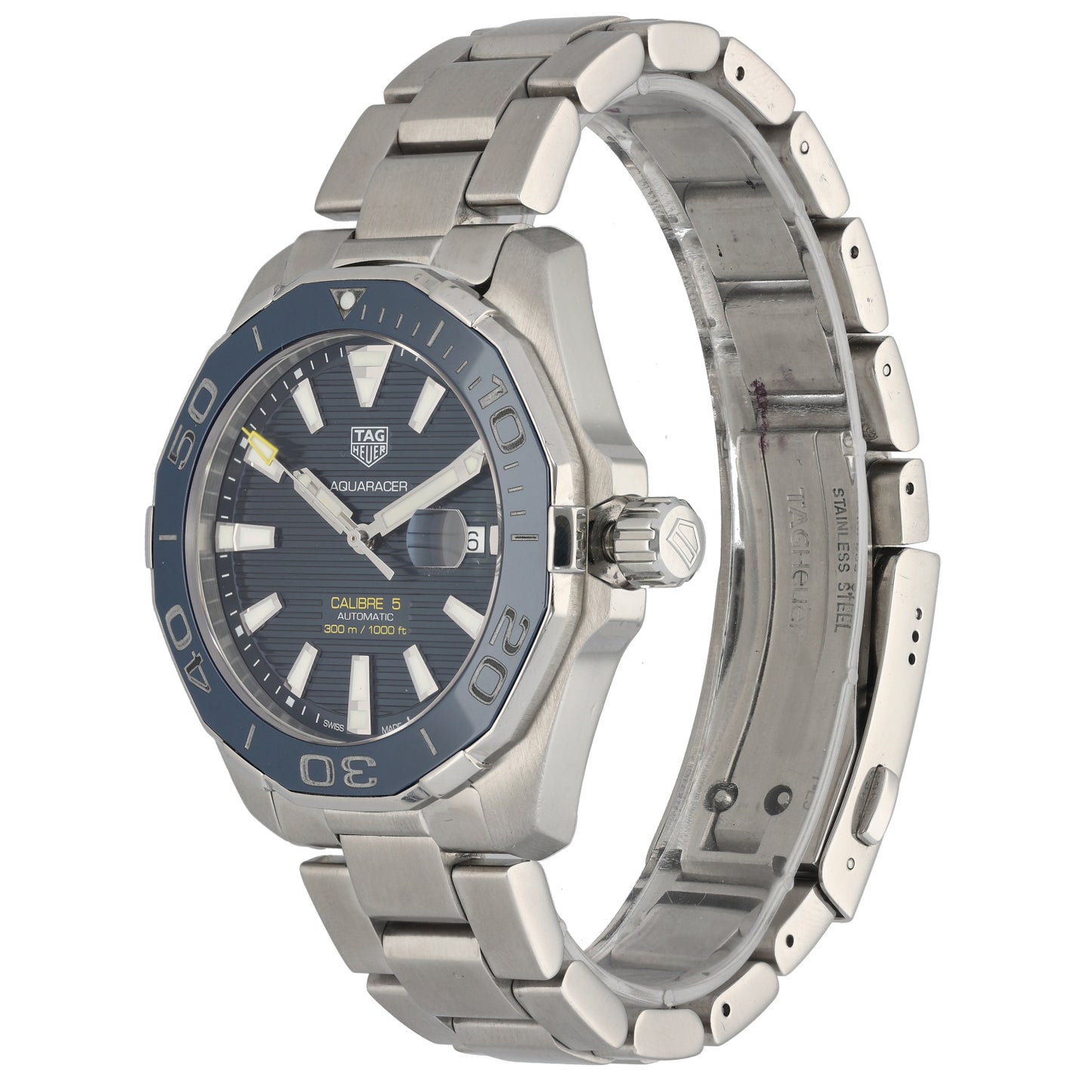 Tag Heuer Aquaracer WAY201B-0 43mm Stainless Steel Watch