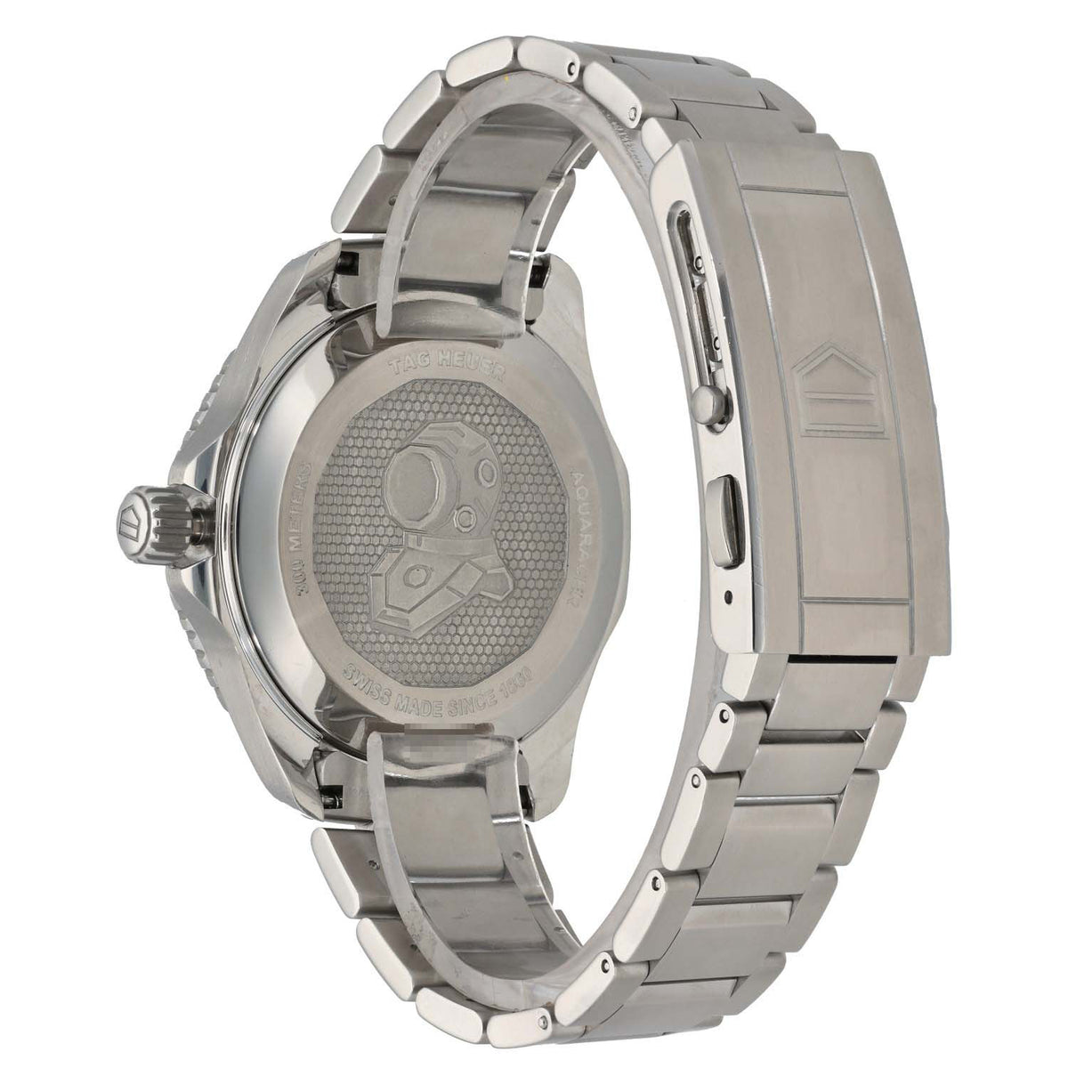 Tag Heuer Aquaracer 300 Orange Diver WBP201F 43mm Stainless Steel Watch