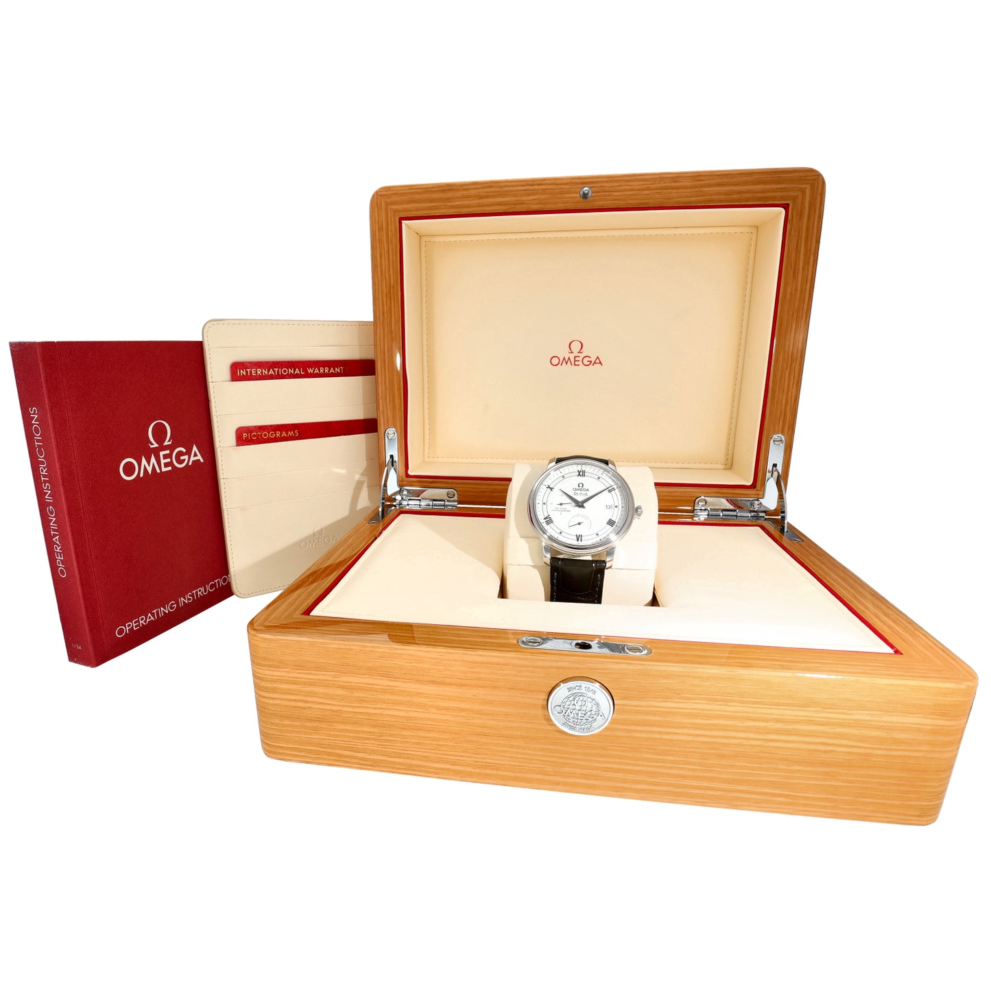 Omega De Ville Prestige 424.13.40.21.02.004 39.5mm Stainless Steel Watch