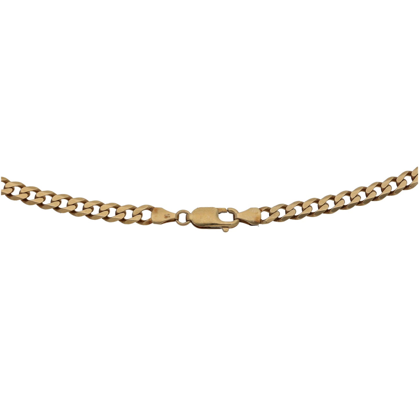 9ct Gold Curb Chain 20"