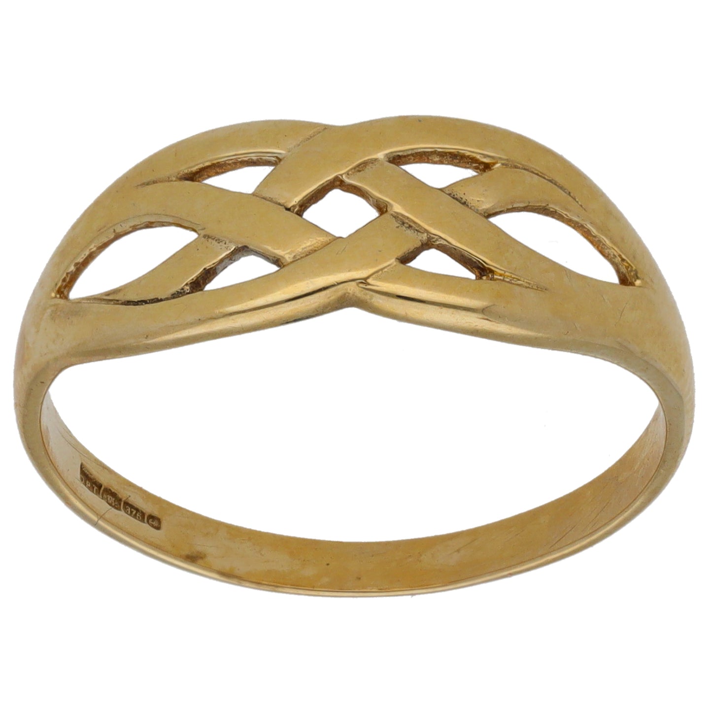 9ct Gold Alternative Ring Size T