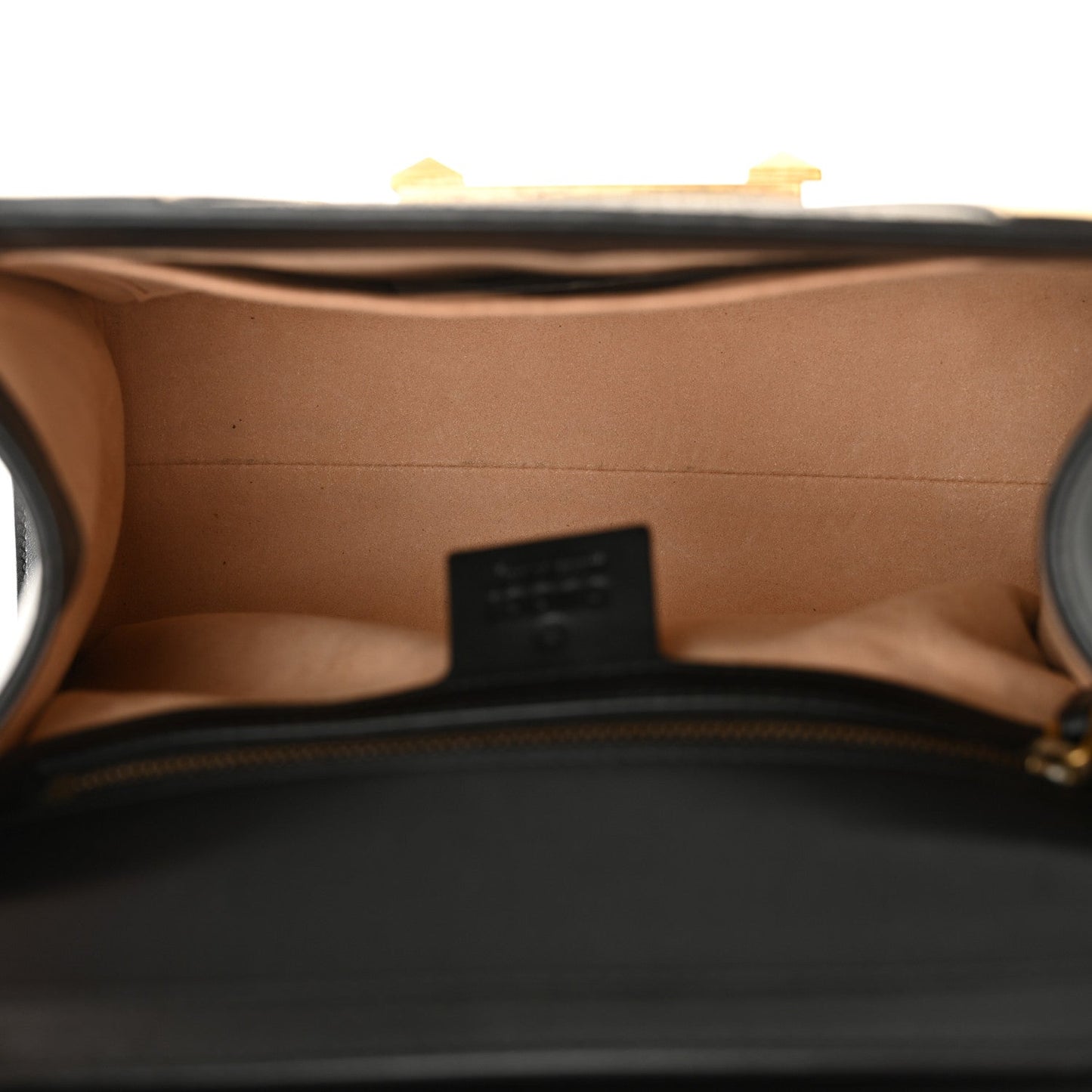 Gucci Osiride Small GG Supreme Coated Canvas Bag - Black & Gold