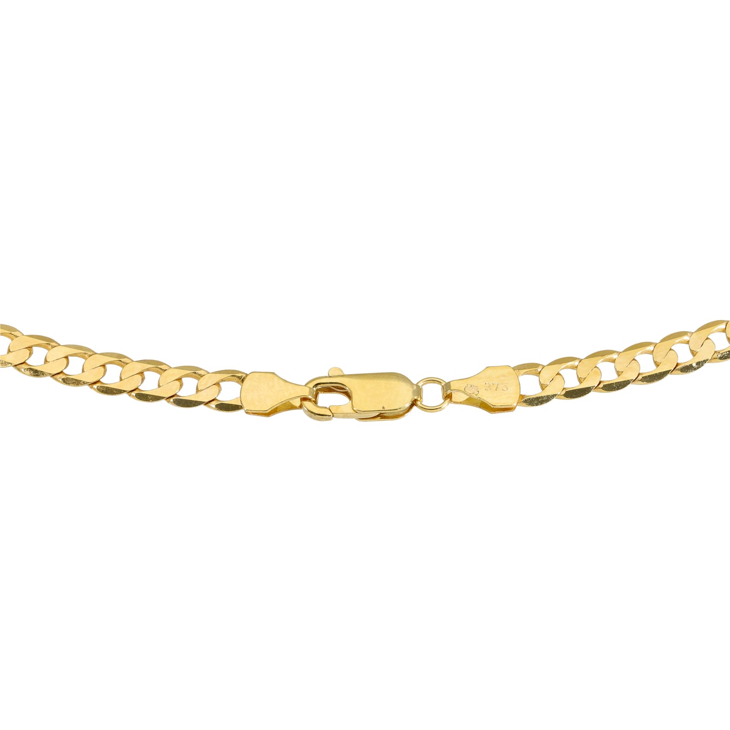 9ct Gold Curb Chain 20"