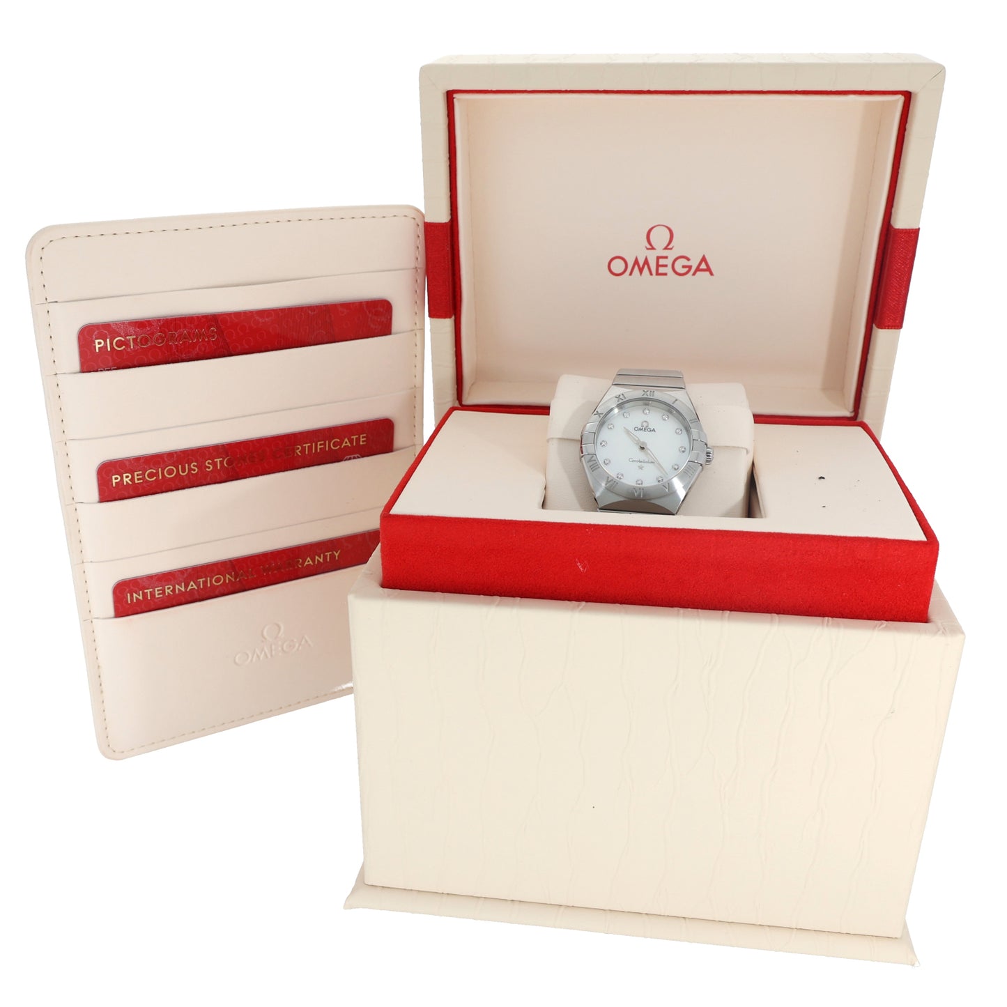 Omega Constellation 131.10.28.60.55.001 28mm Stainless Steel Watch