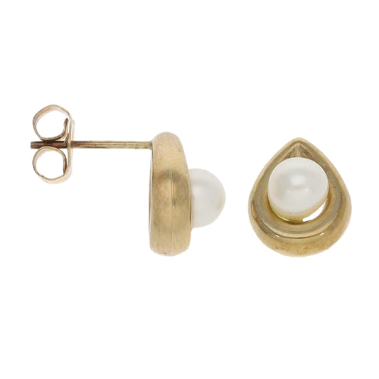 9ct Gold Cultured Pearl Dress/Cocktail Earrings