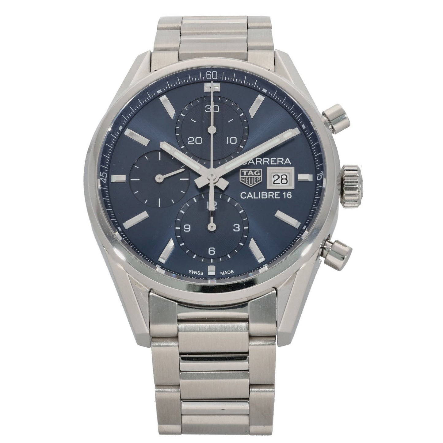 Tag Heuer Carrera CBK2112 41mm Stainless Steel Watch