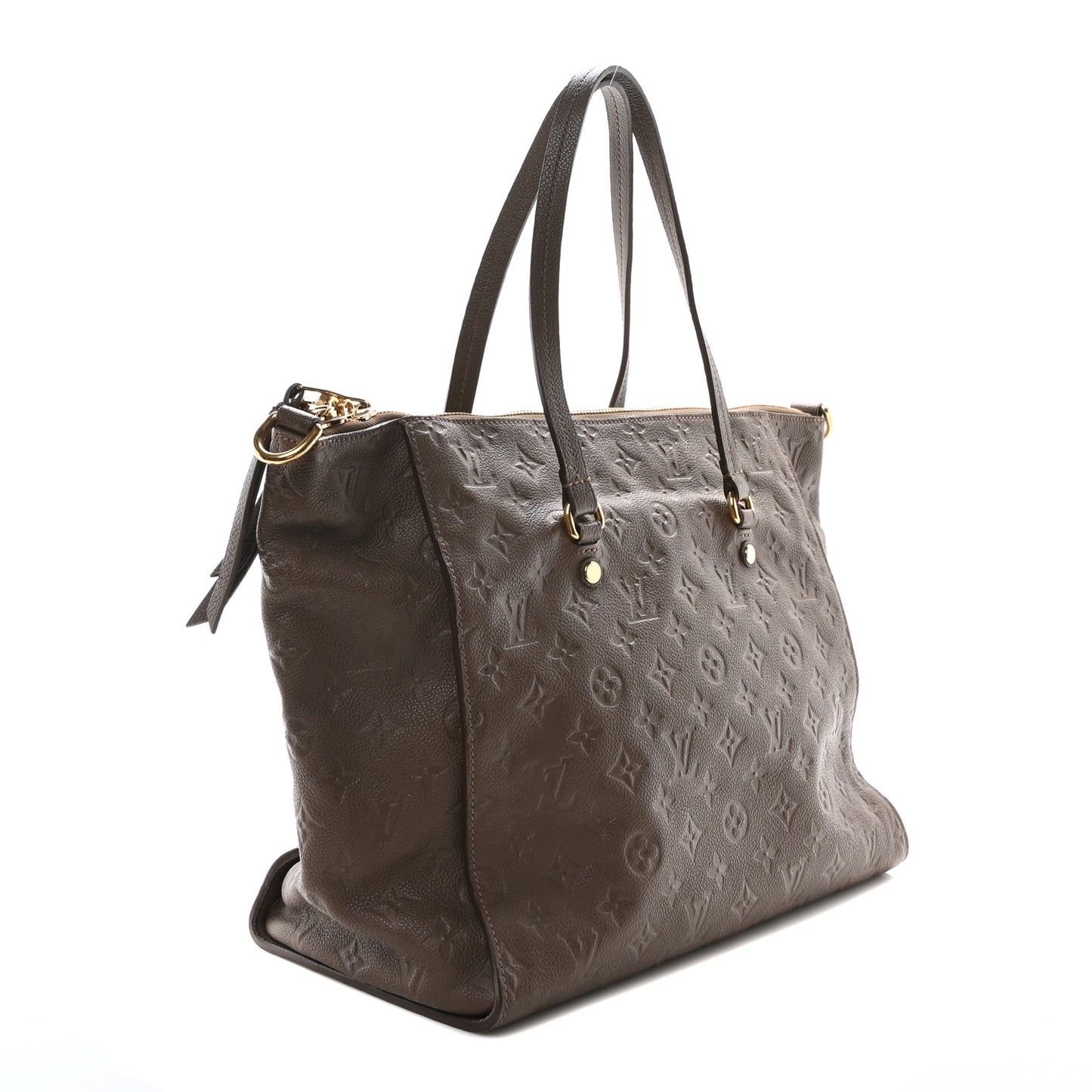 Louis Vuitton Lumineuse PM Monogram Empreinte Leather Bag - Brown