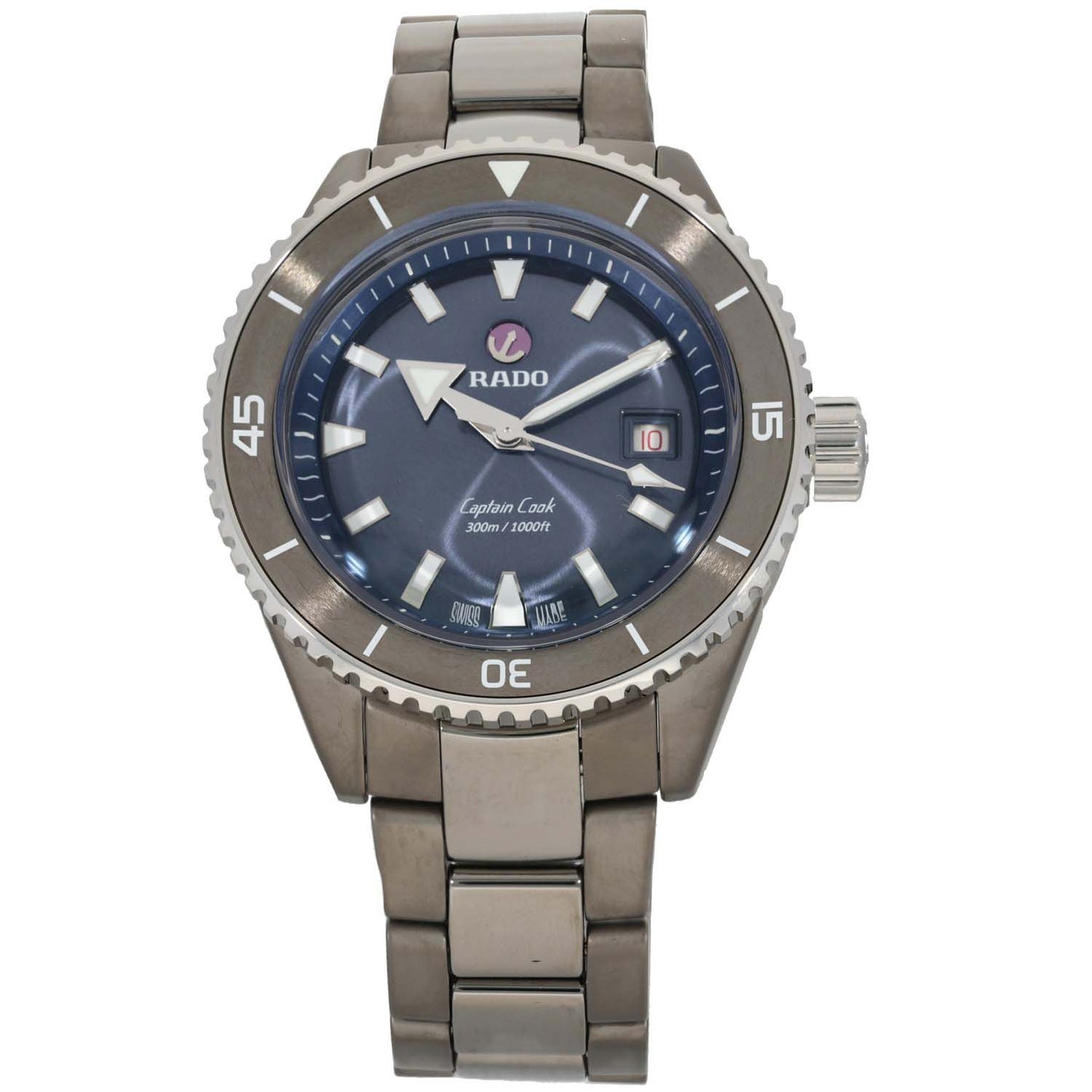 Rado Captain Cook 763.6144.3 43mm Ceramic Watch