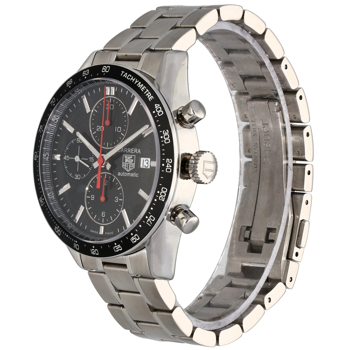 Tag Heuer Carrera CV2014-2 41mm Stainless Steel Watch