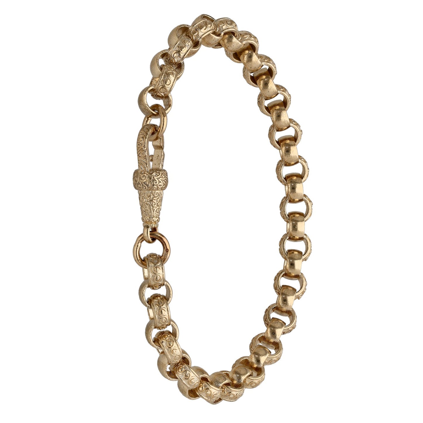 9ct Gold Belcher Bracelet