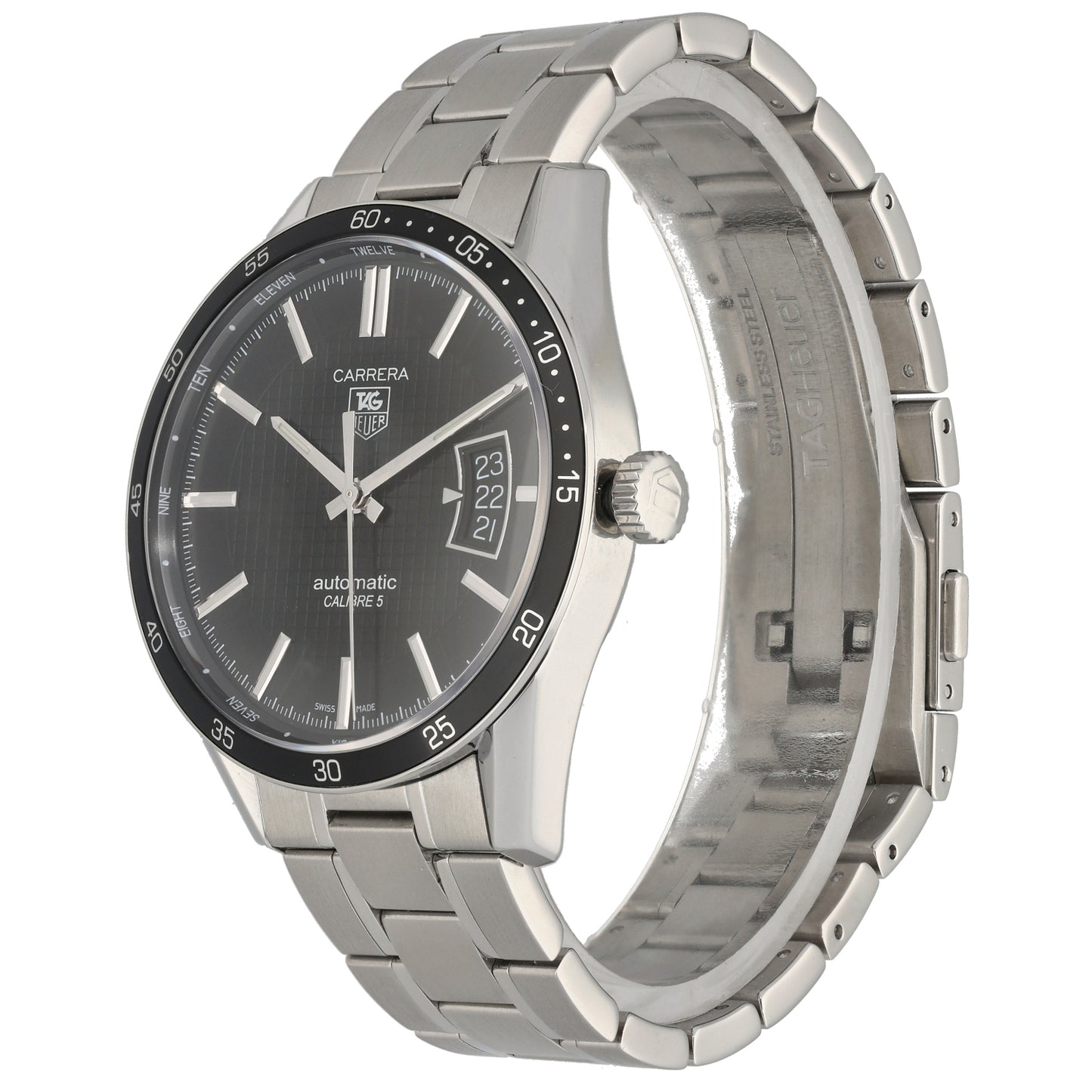 Tag Heuer Carrera WV211M-0 39mm Stainless Steel Watch