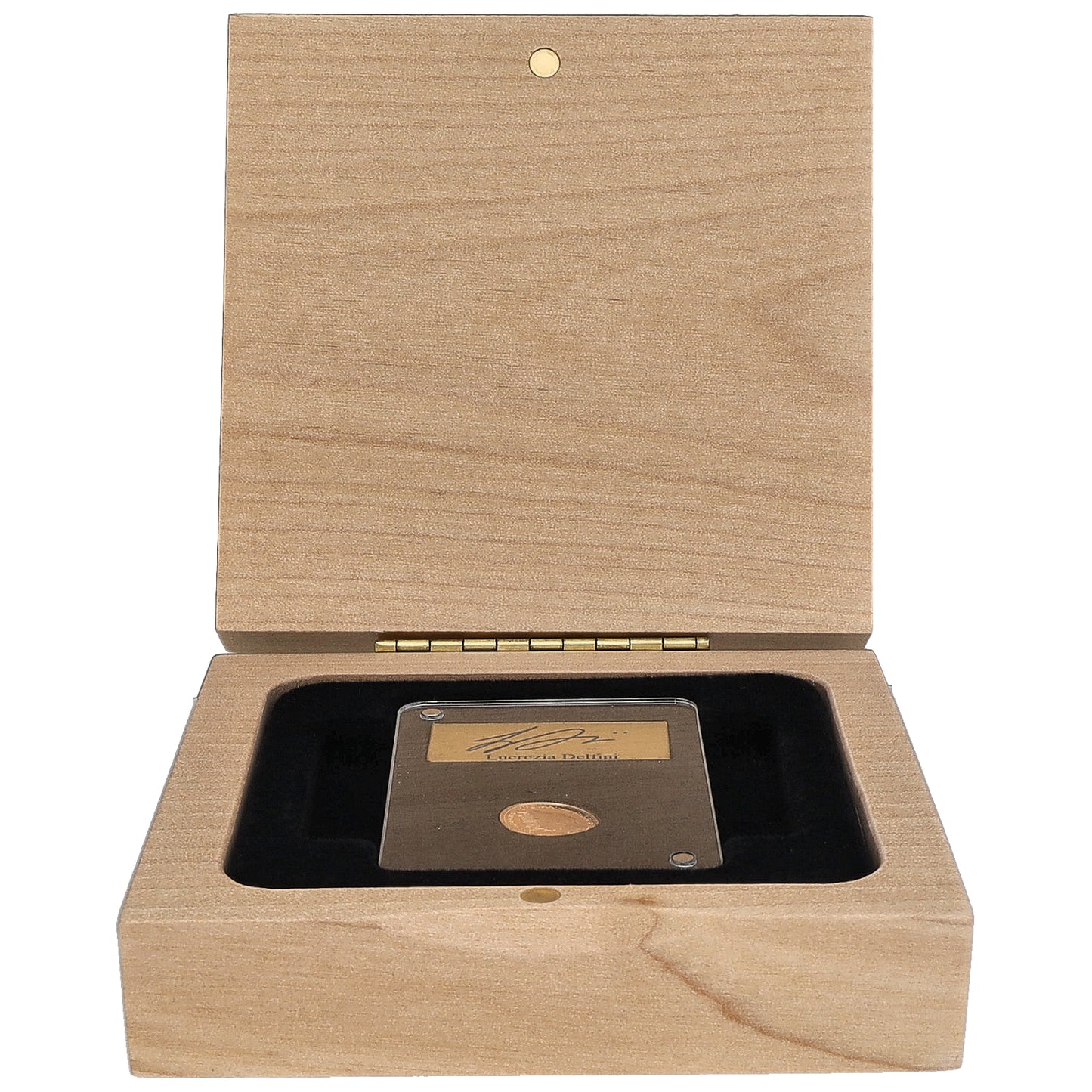 22ct Gold Lucrezia Delfini Quarter Sovereign Coin 2022