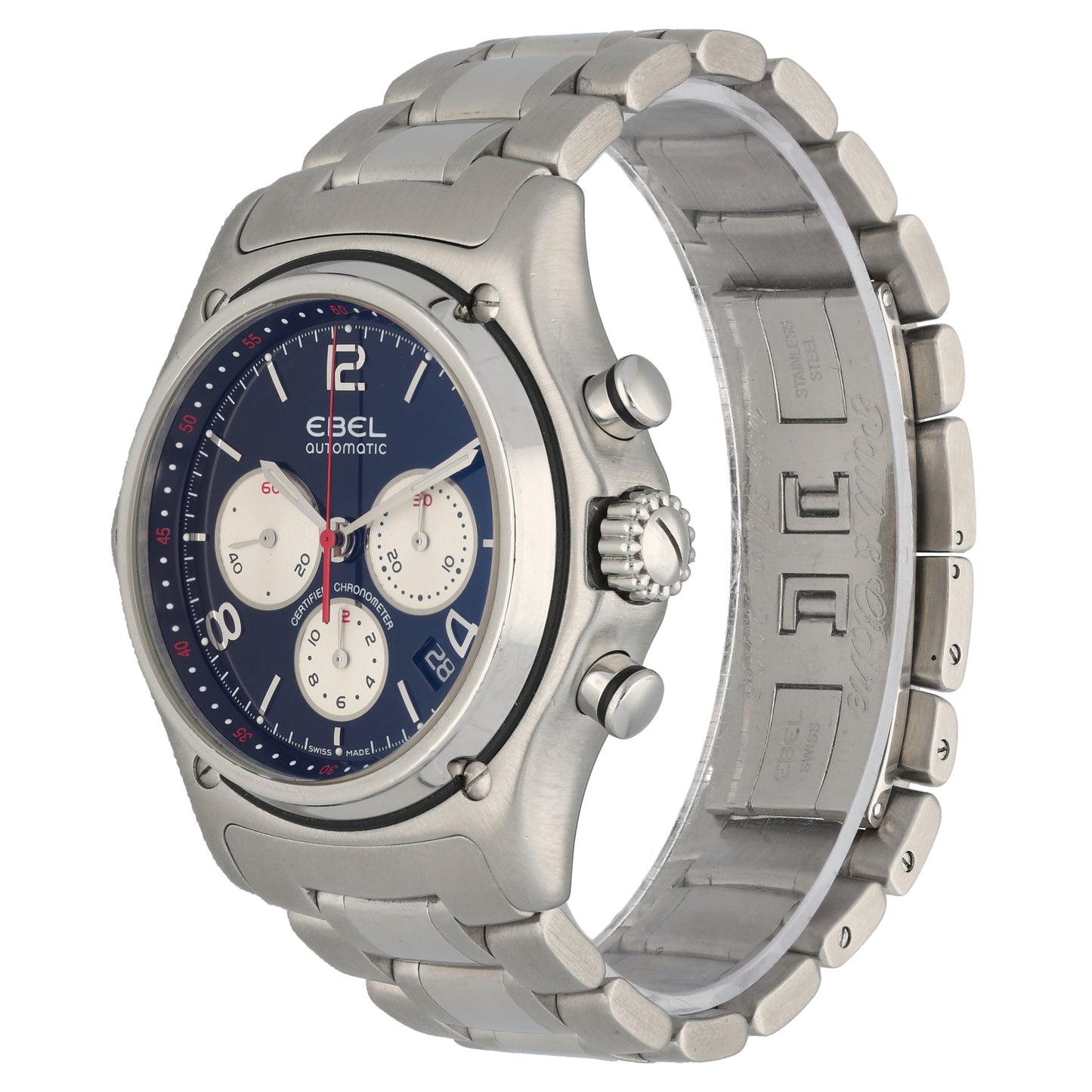 Ebel 1911 9137260 43mm Stainless Steel Watch