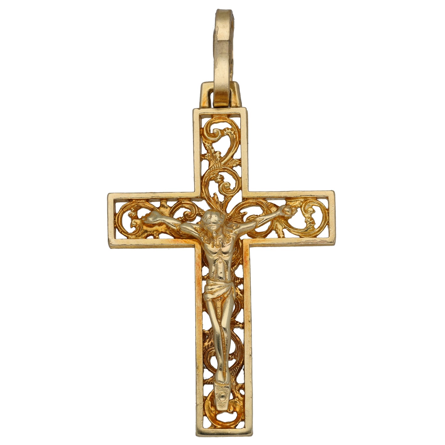 9ct Gold Crucifix Pendant