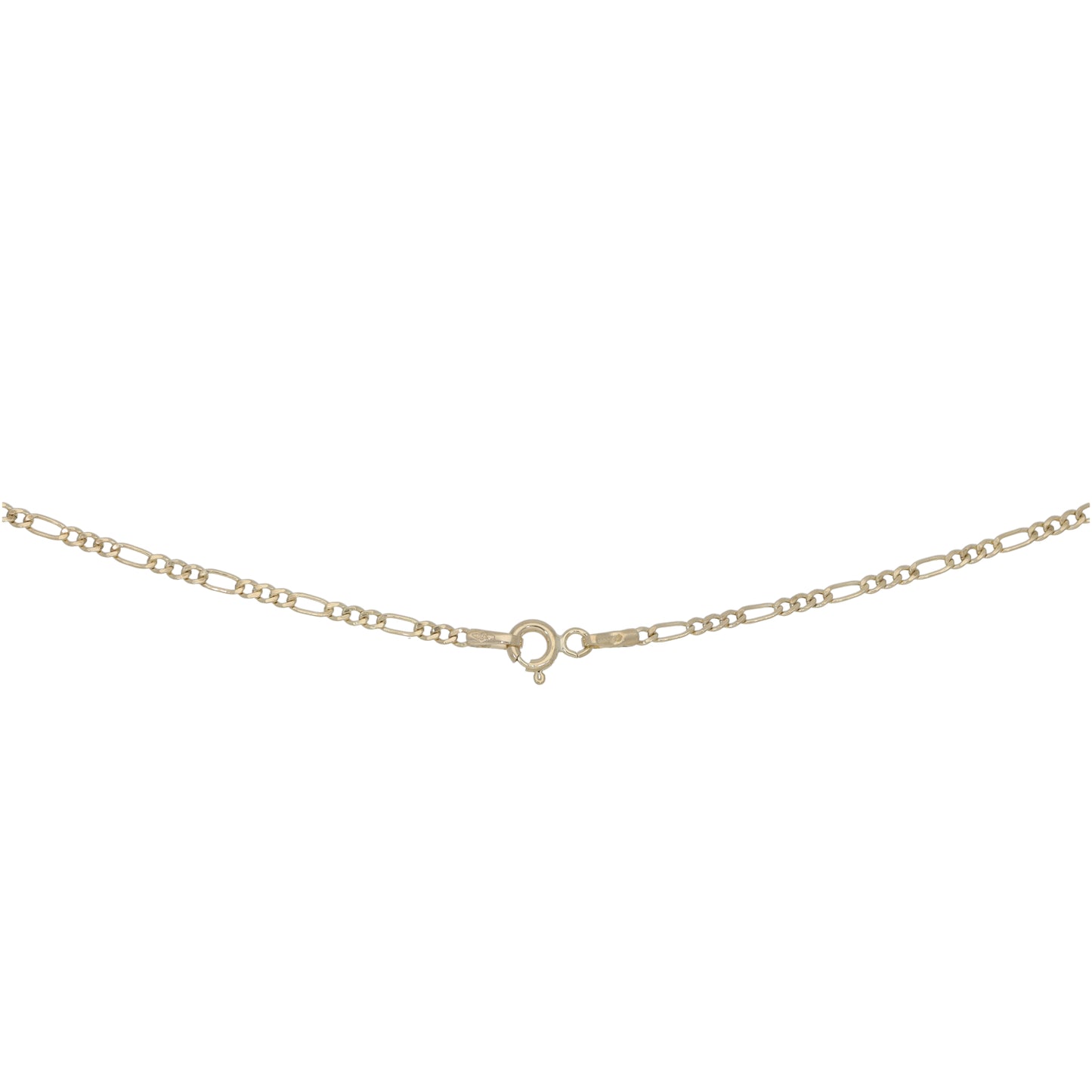 New 9ct Gold Figaro Chain 20"