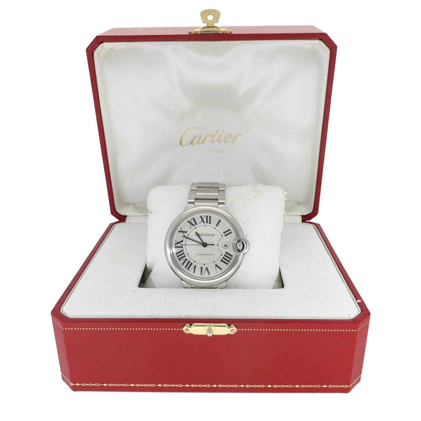 Cartier Ballon Bleu W69012Z4 42mm Stainless Steel Watch