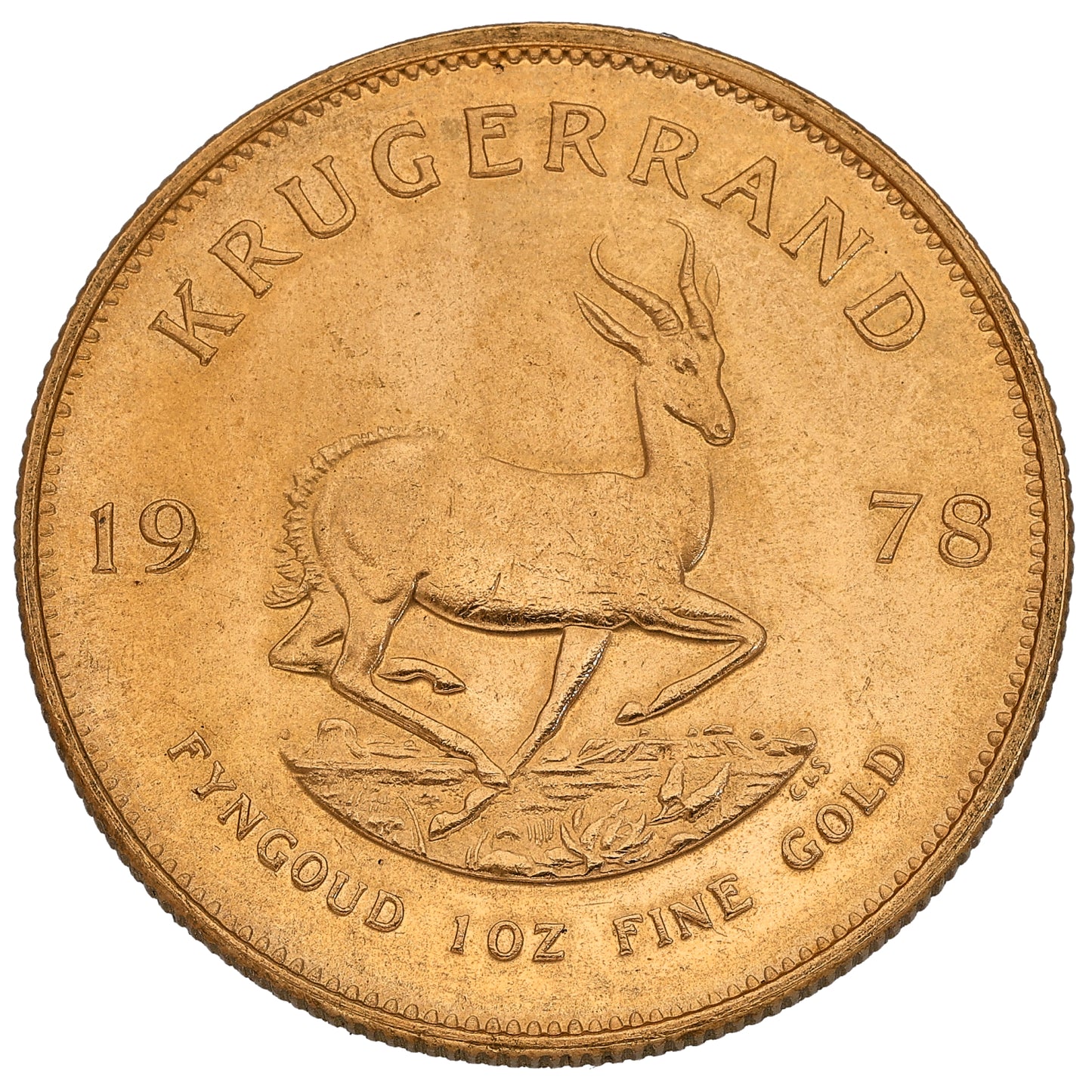 22ct Gold 1 OZ Krugerrand Coin 1978