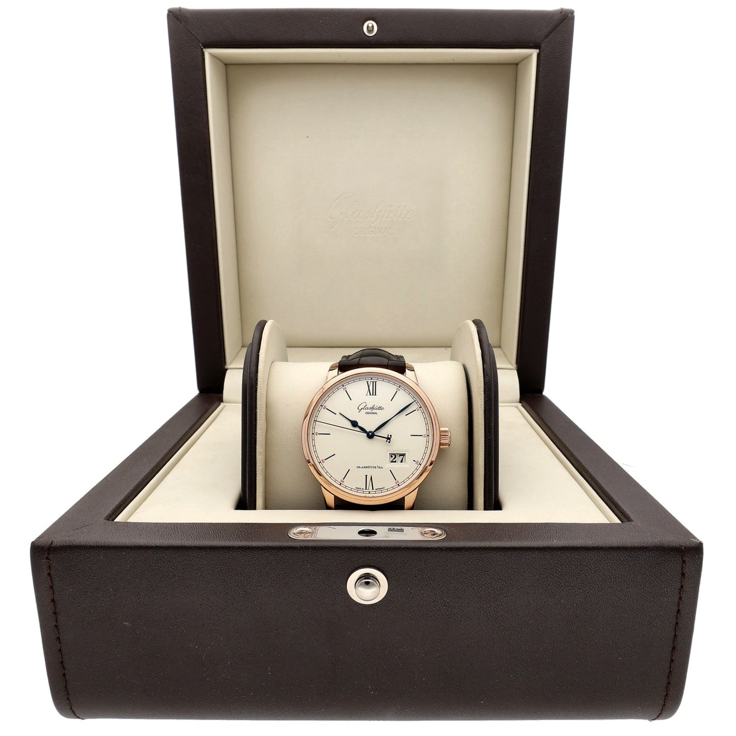 The Glashütte Original Senator 1.36.03.02.05.30 40mm Gold Watch