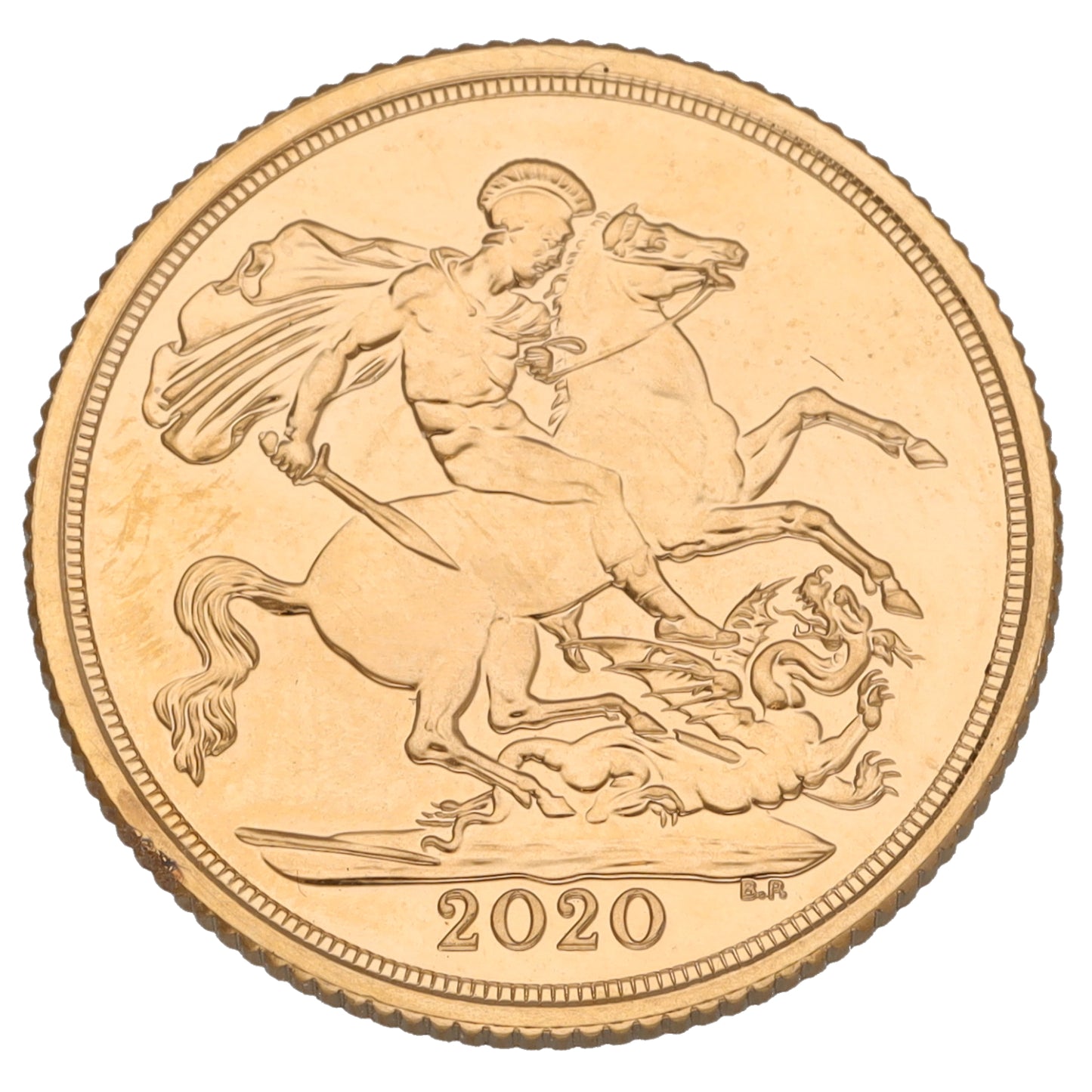 22ct Gold Queen Elizabeth II Full Sovereign Coin 2020