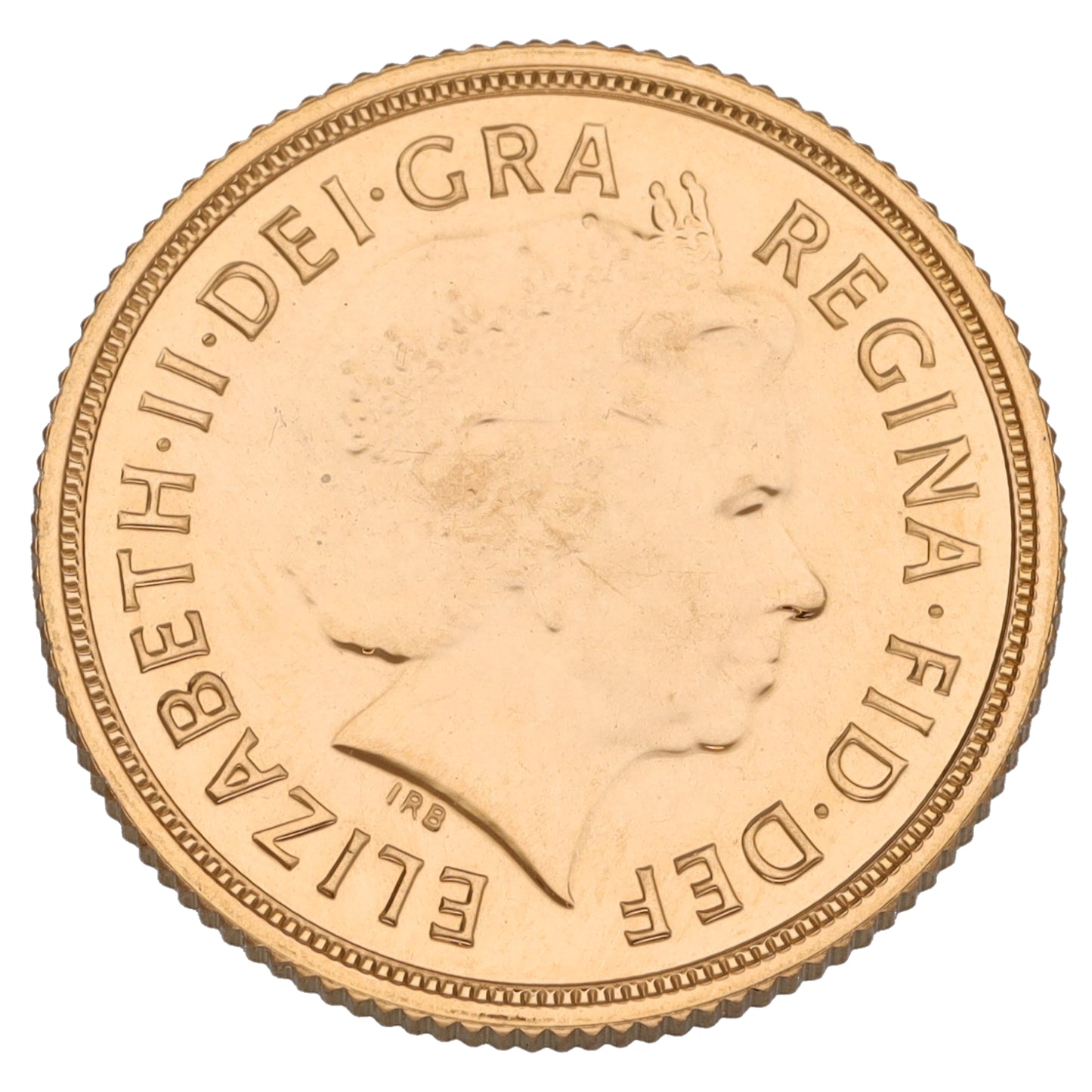 22ct Gold Queen Elizabeth II Full Sovereign Coin 2014