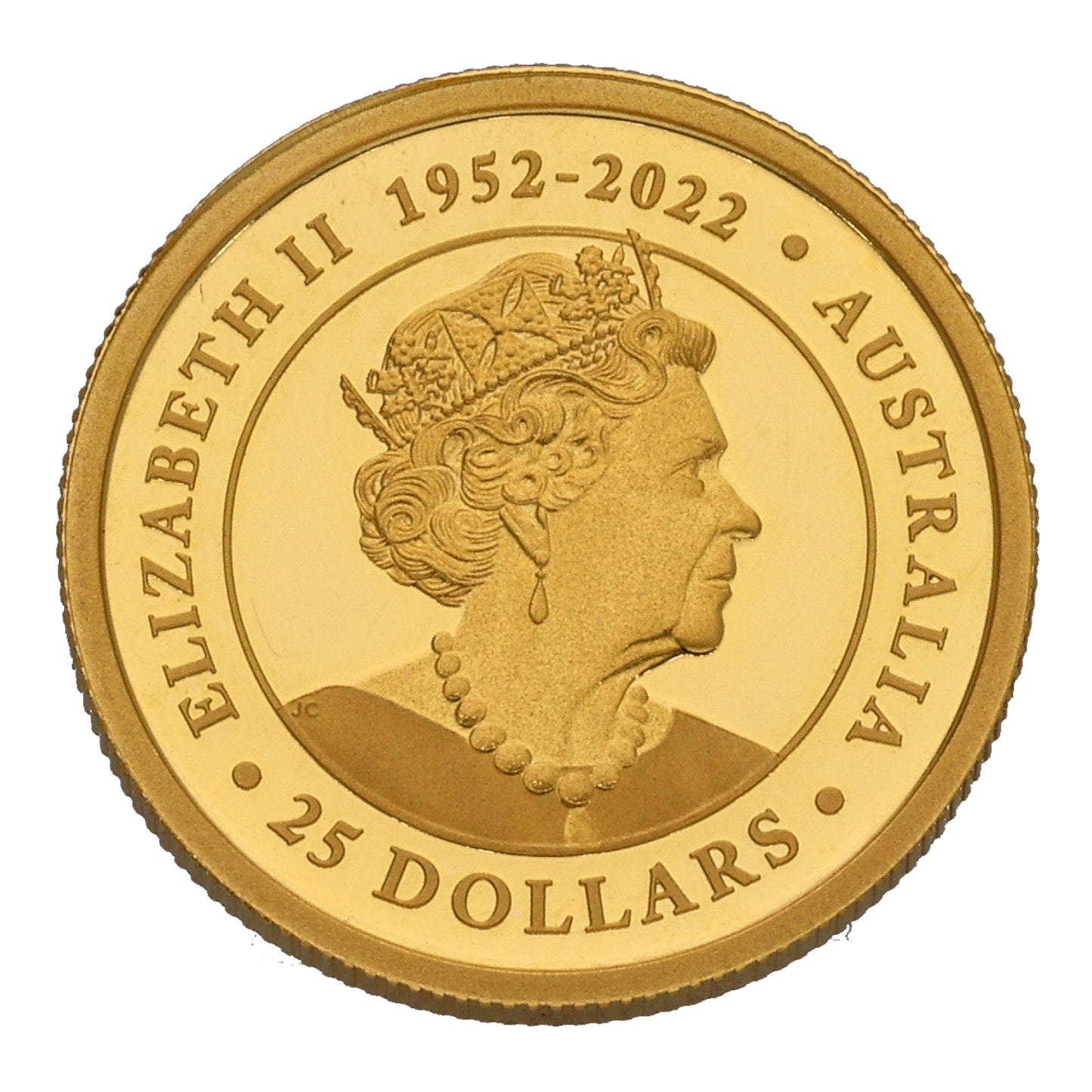 24ct Gold Australian Kangaroo 1/4 OZ Coin 2022