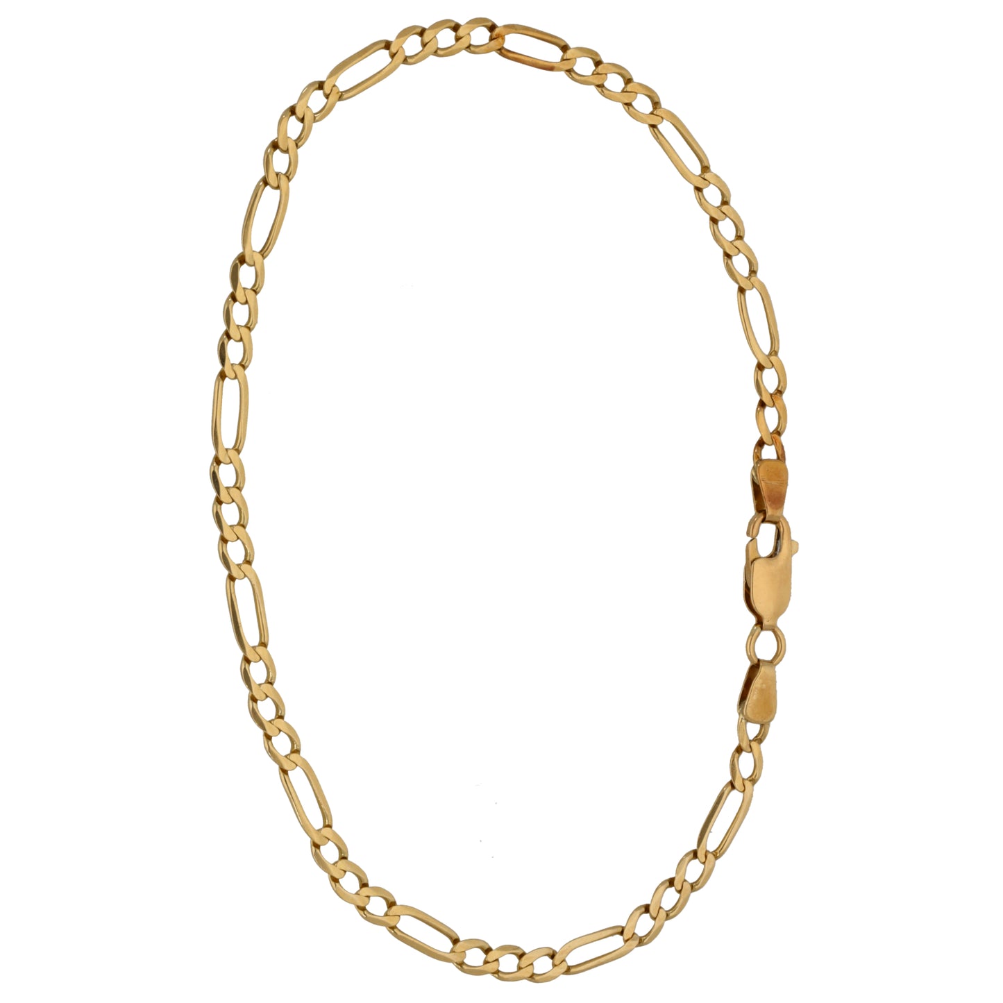 9ct Gold Figaro Bracelet
